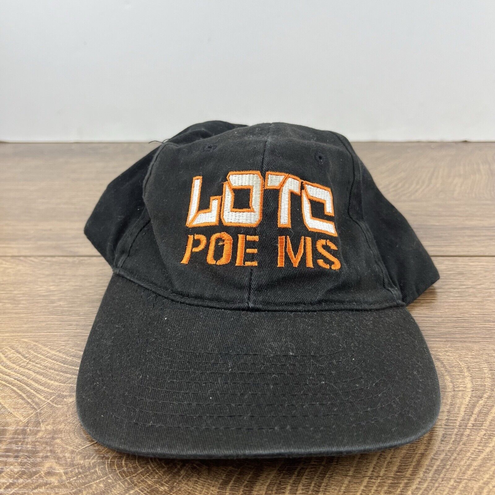 Other Lotc Poe MS Hat Black Cap Adjustable Hat Black Adult Fit Hat Size ONE SIZE - 1 Thumbnail