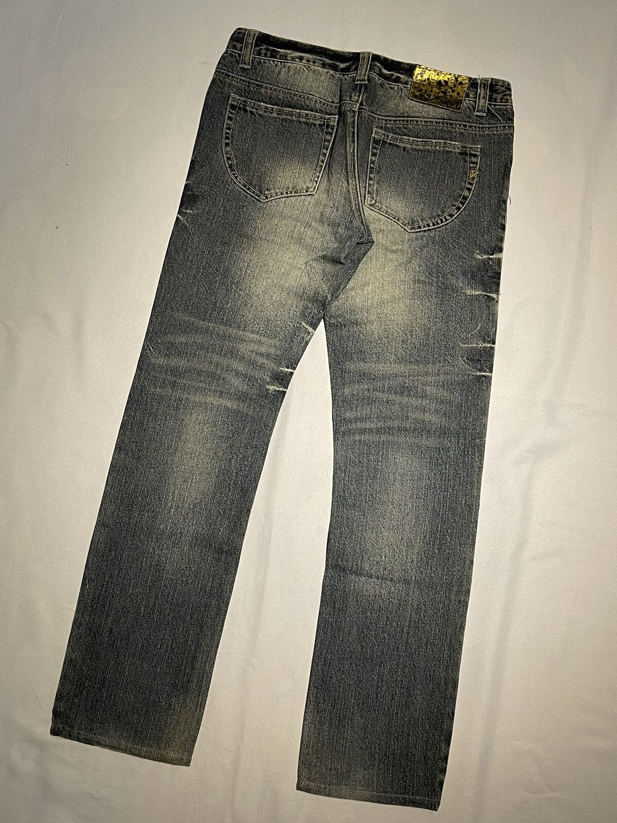 Other FLARE GOJEANS Distressed Denim Jeans Pant Size US 32 / EU 48 - 4 Thumbnail