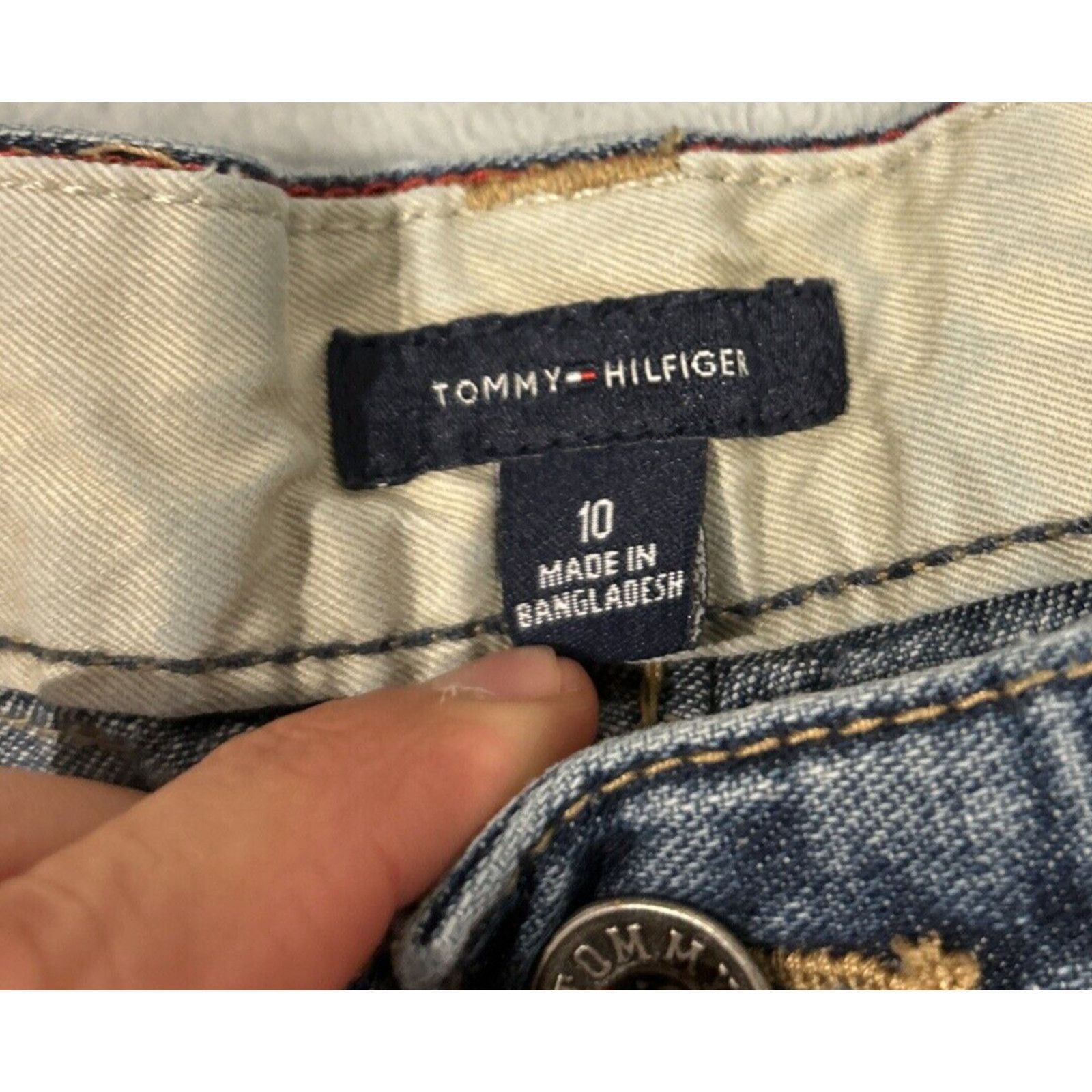 Tommy Hilfiger Tommy Hilfiger Jeans Youth Girl sz 10 26x25 Straight Durable Size US 26 / EU 42 - 4 Thumbnail