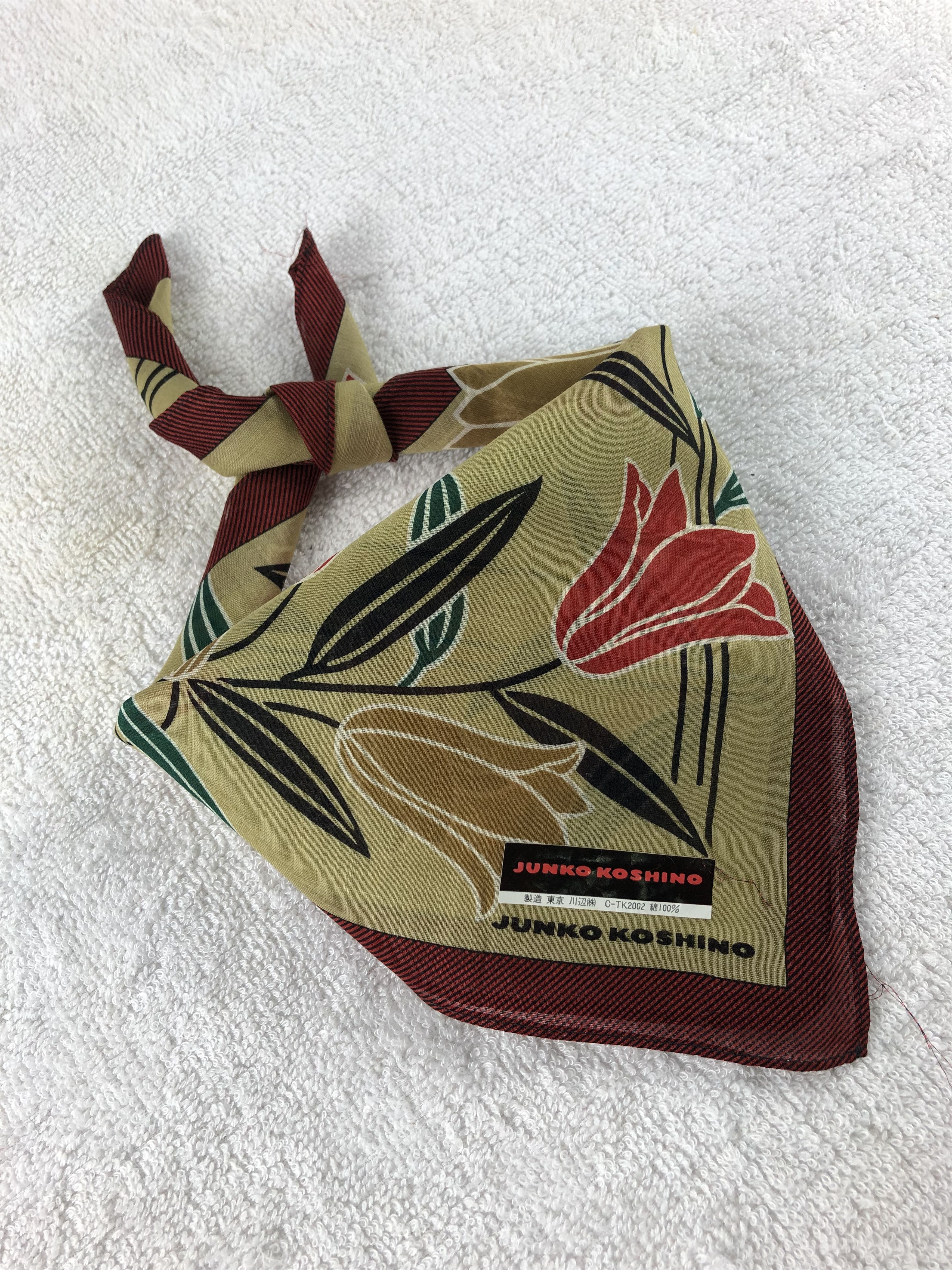 Mr. Junko Junko Koshino Handkerchief / Bandana / Neckerchief Size ONE SIZE - 2 Thumbnail