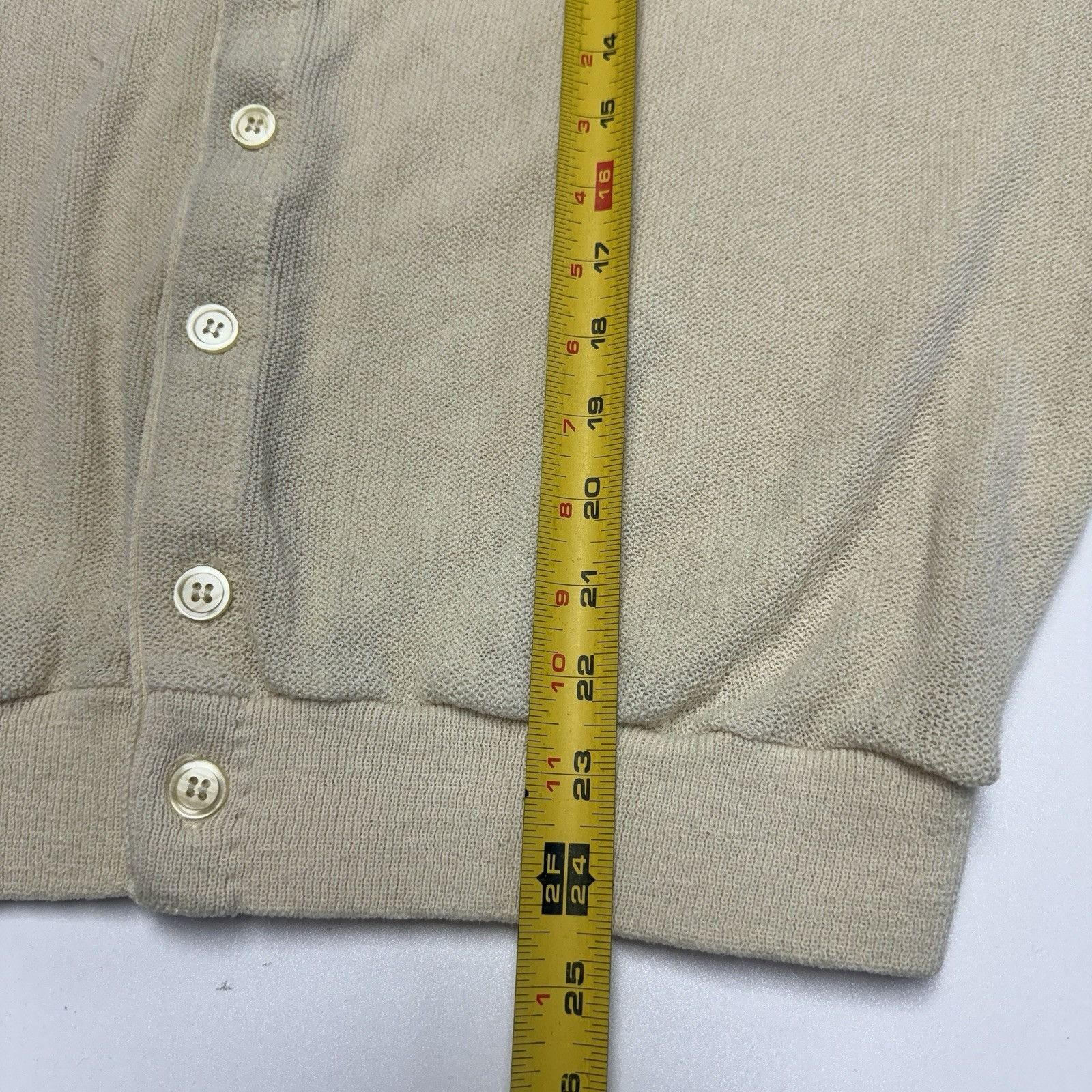 Jantzen VTG Jantzen Sweater Mens Large Button Up Cardigan USA 80s Size US L / EU 52-54 / 3 - 9 Thumbnail