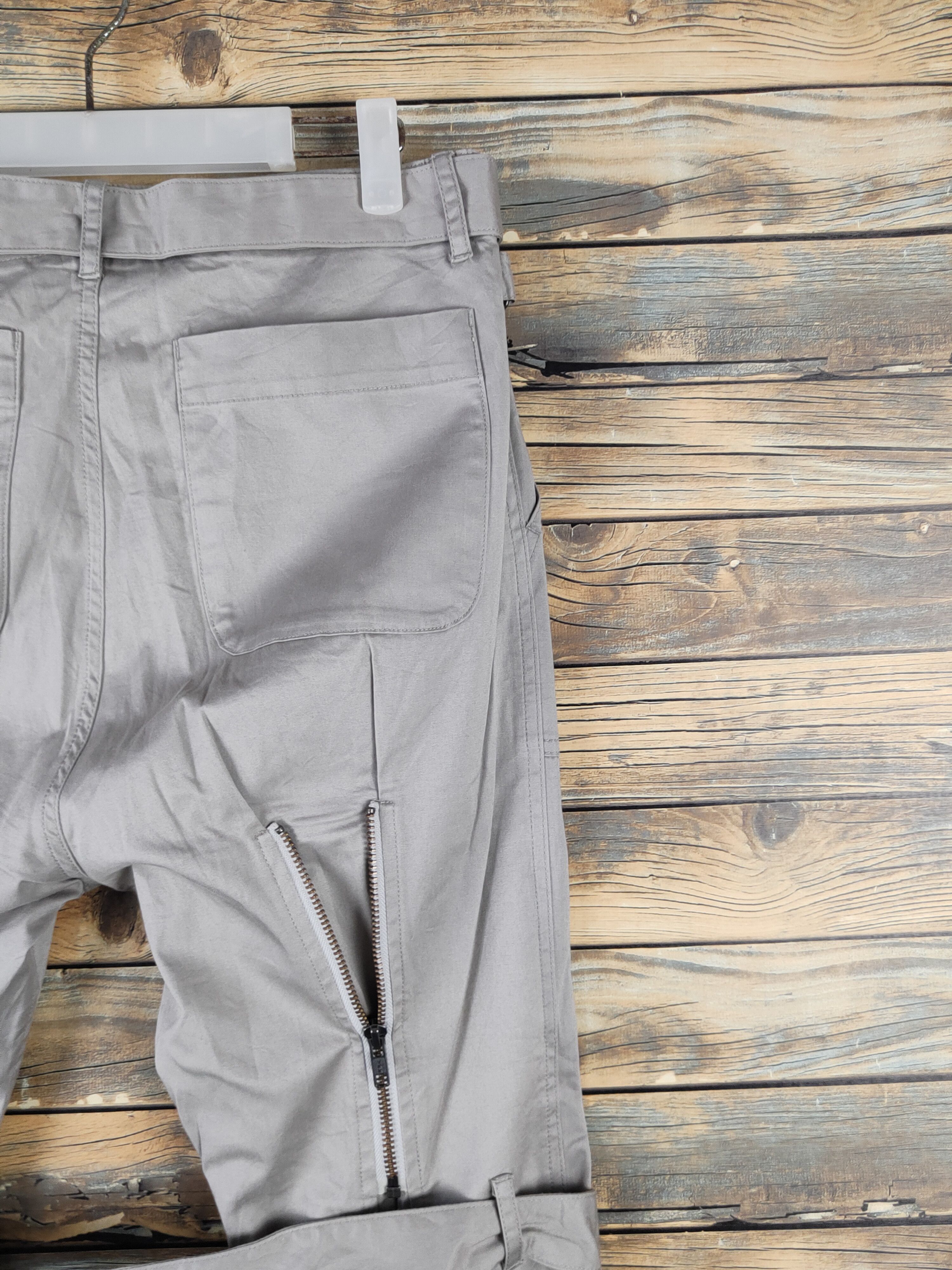 Japanese Brand DL Chord Number 8 Gray Multipocket Casual Pants #1136 Size US 30 / EU 46 - 11 Thumbnail