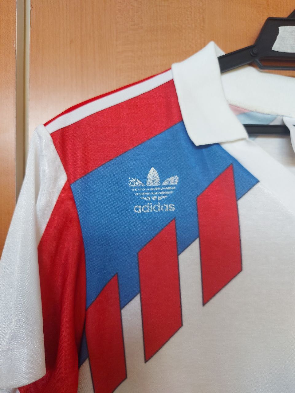 Adidas × Vintage Vintage Adidas Jersey Single Dingle Stitch Size US L / EU 52-54 / 3 - 3 Thumbnail