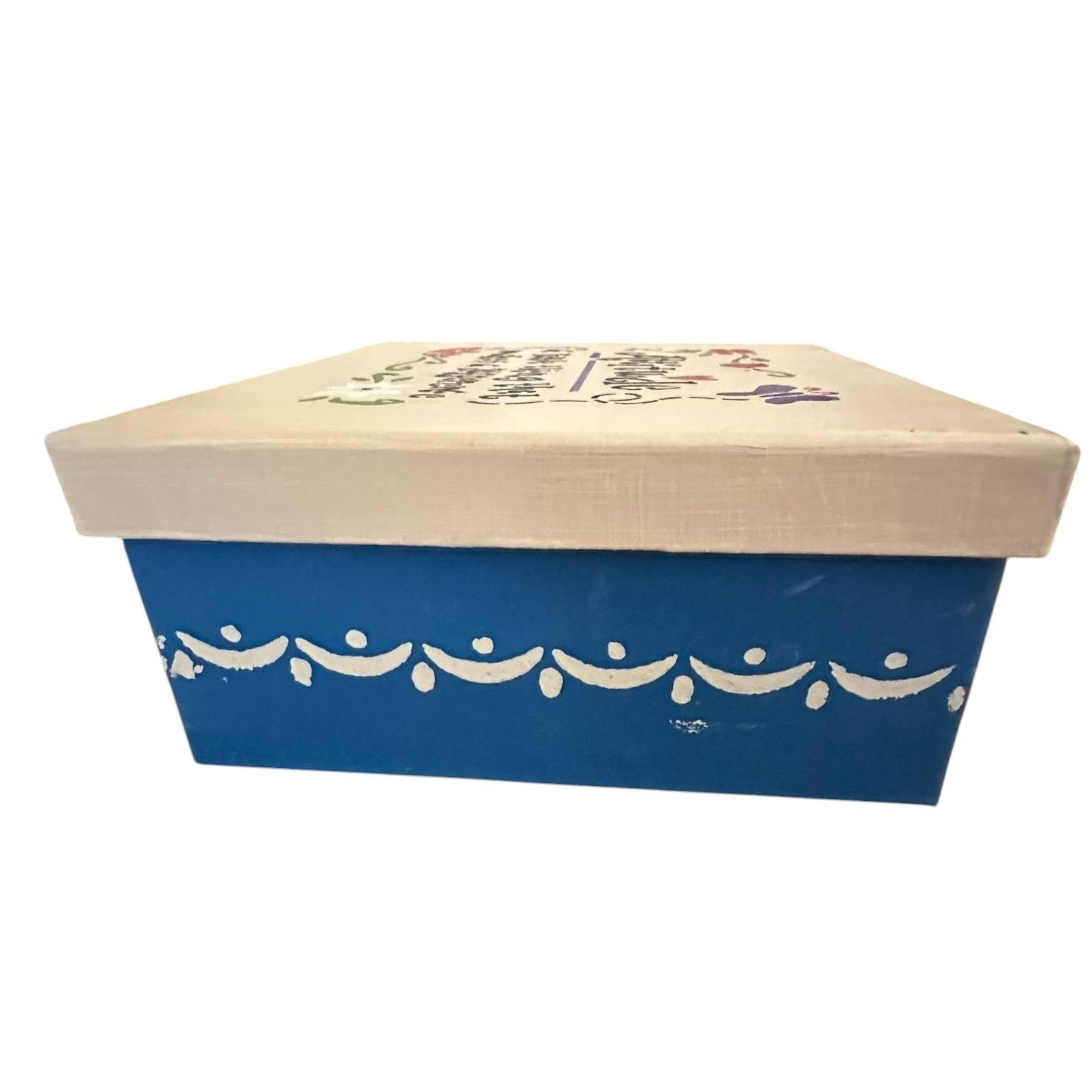 Handmade × Vintage Vintage 70's Hand Painted Box Art Photo Storage Attitude Mak Size ONE SIZE - 5 Thumbnail