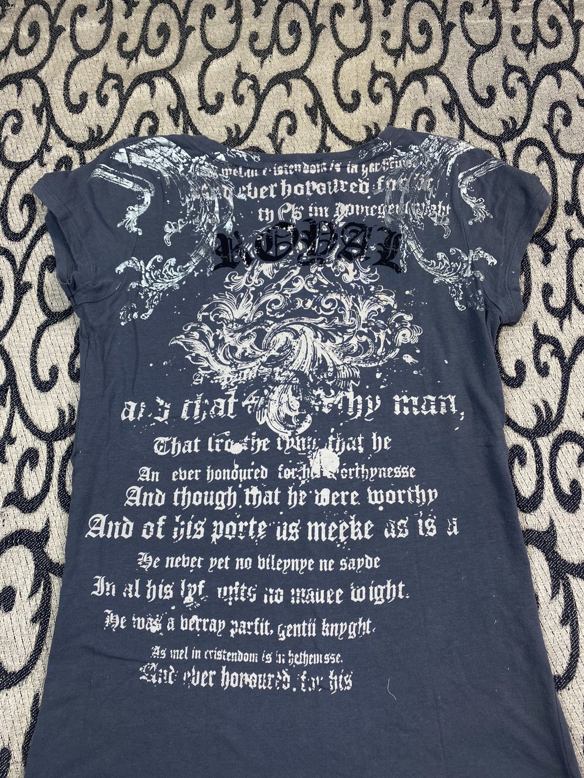Affliction × Burberry × If Six Was Nine Y2K if Six Was Nine Avant Garde T-shirt Streetwear Size M / US 6-8 / IT 42-44 - 6 Thumbnail