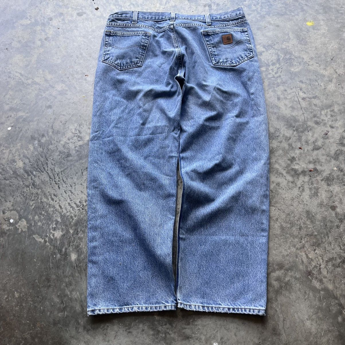 Carhartt Vintage Carhartt Denim Jeans Baggy Pants 40x30 Workwear Size US L / EU 52-54 / 3 - 1 Thumbnail