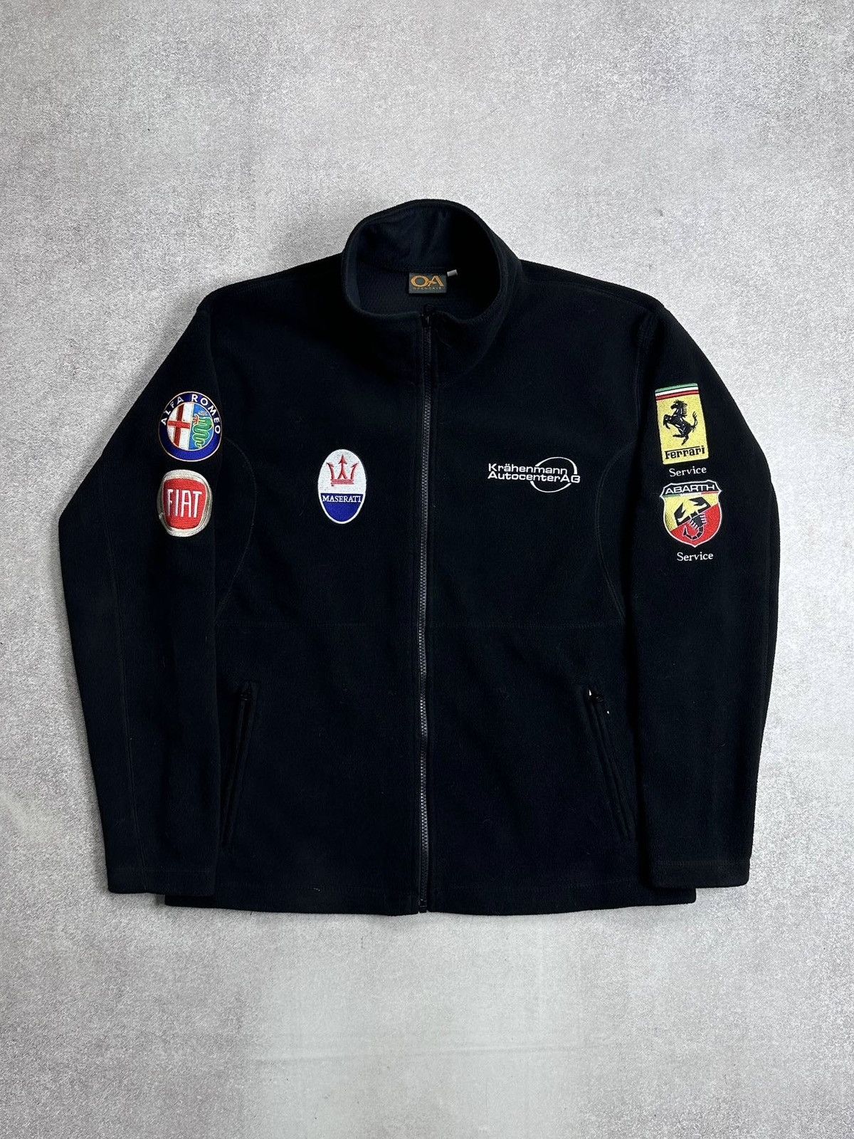 Ferrari Vintage 99s Ferarri Multiligo Boxy Fleece Jacket L Size US L / EU 52-54 / 3 - 1 Thumbnail