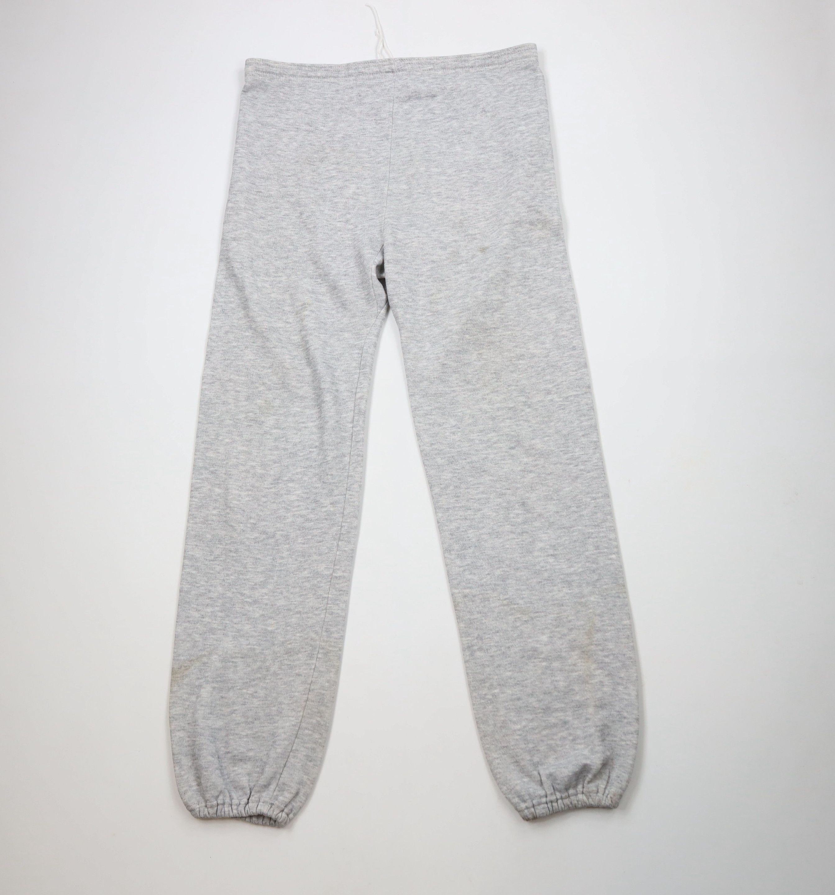 Vintage Vintage 70s 80s Streetwear Sweatpants Joggers Gray USA Size US 38 / EU 54 - 1 Thumbnail