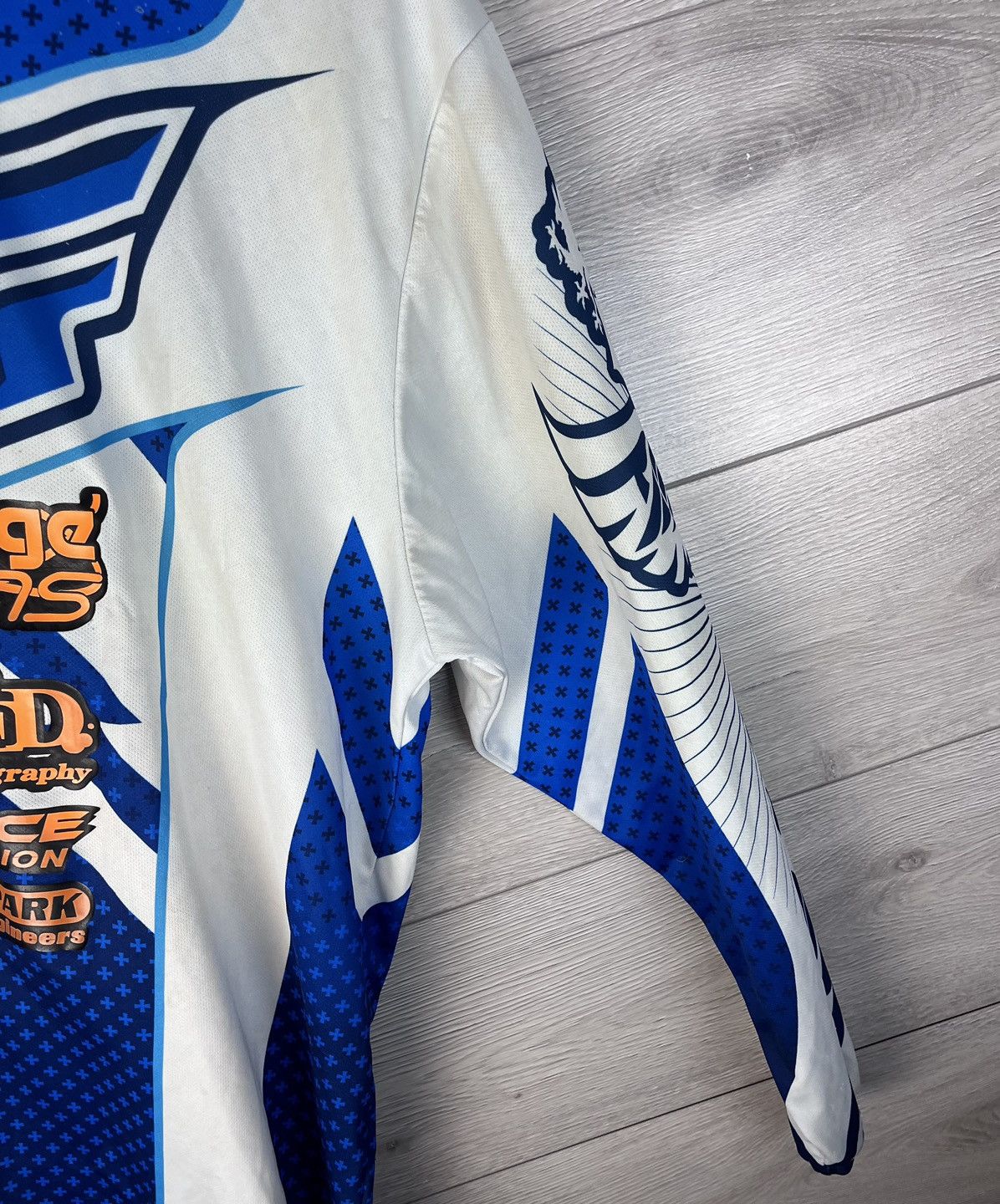 Other Racer motorcycle racing Moto T-shirt jersey size L Parky #46 Size US L / EU 52-54 / 3 - 8 Thumbnail