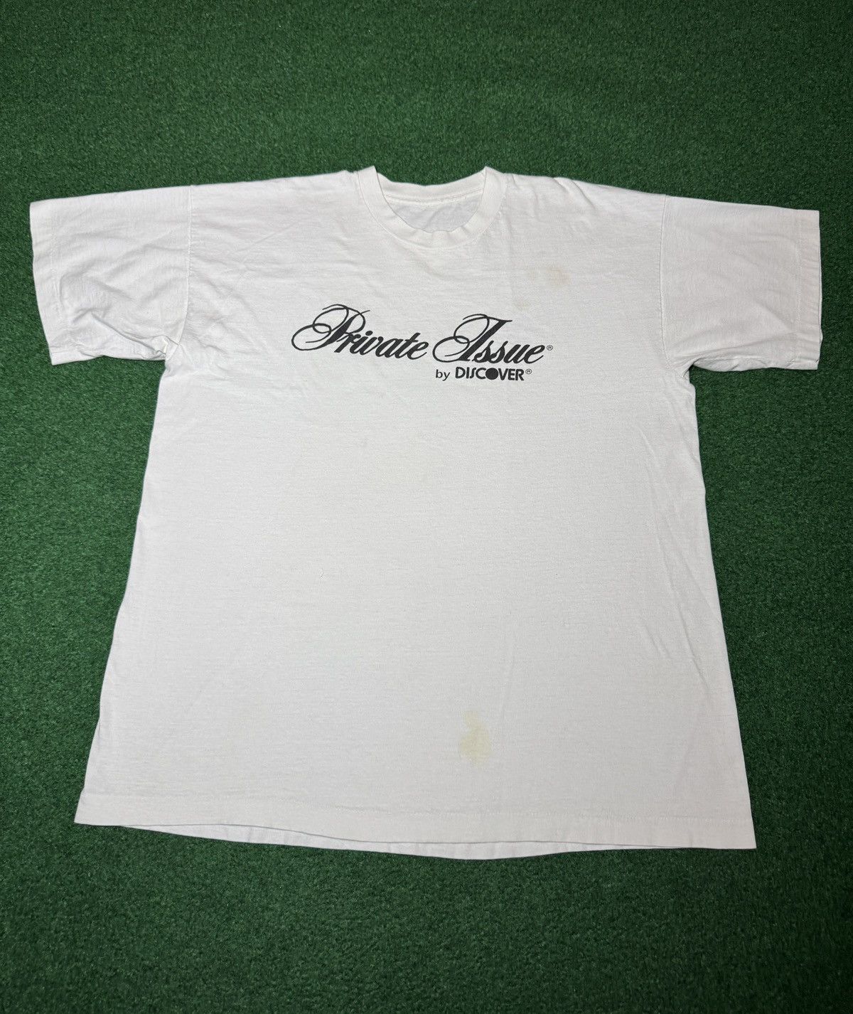 Vintage Private Issue Discover Credit Card Ringo Star Promo T Shirt Size US XL / EU 56 / 4 - 1 Thumbnail