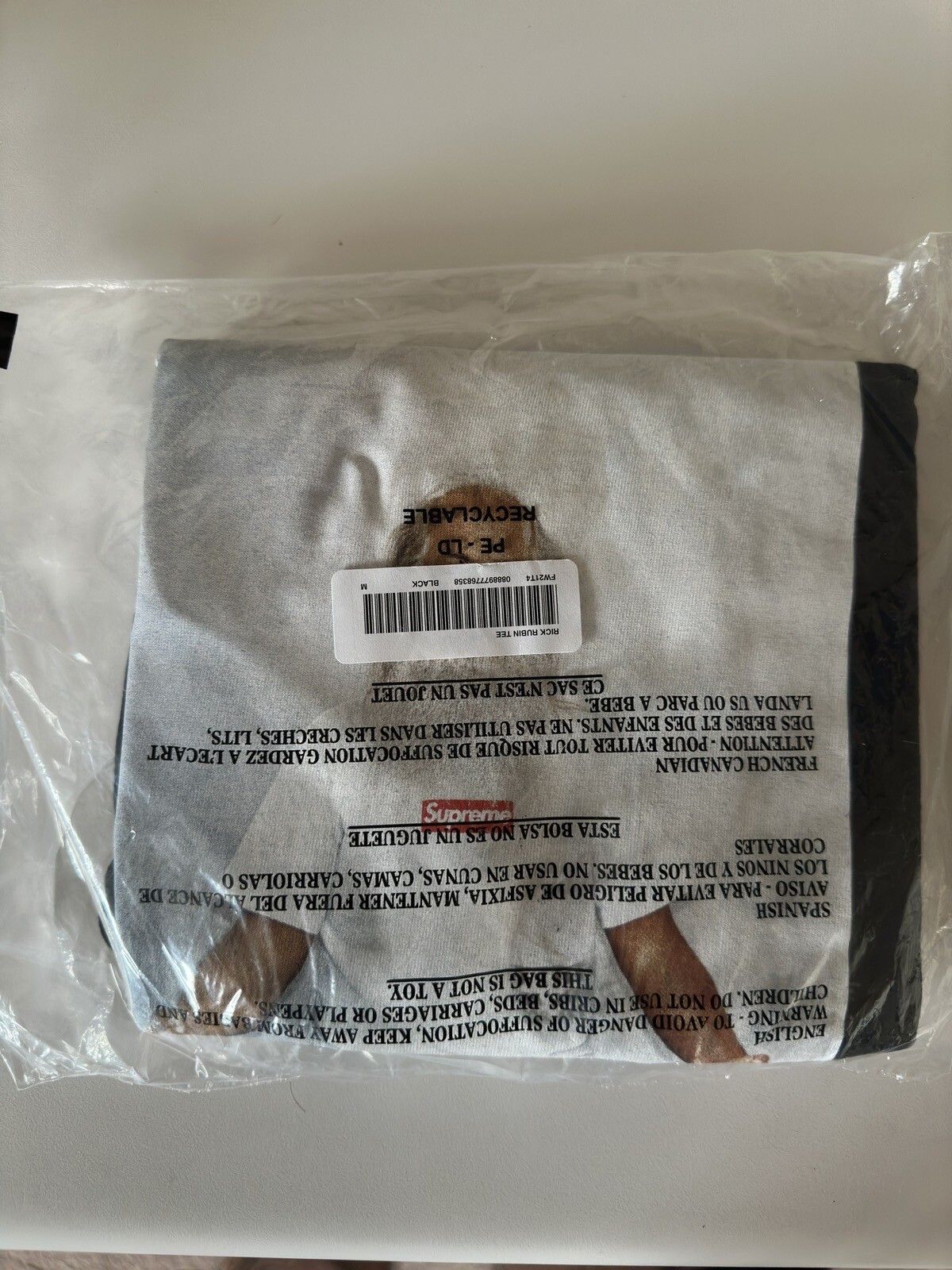 Supreme Supreme Rick Rubin Photo T-shirt Mens M Black NWT’s Box Logo Size US M / EU 48-50 / 2 - 1 Thumbnail