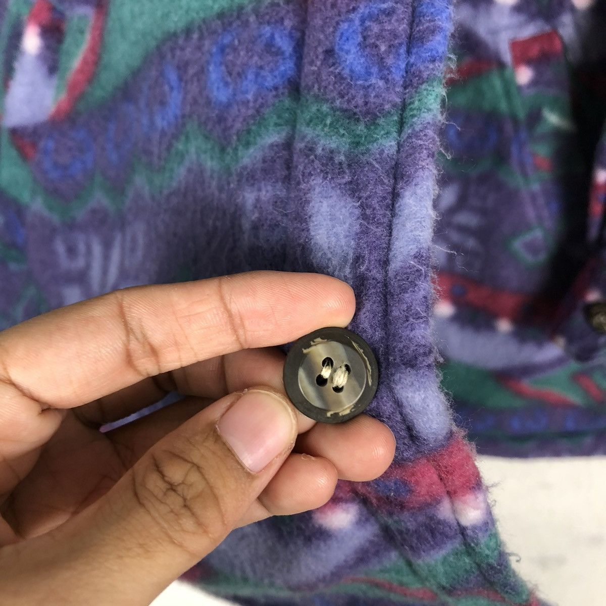 Japanese Brand × Vintage 🔥VINTAGE WOOL JACKET AZTEC NATIVE CLES DES DUCS ISSEY MIYAKE Size US M / EU 48-50 / 2 - 16 Thumbnail