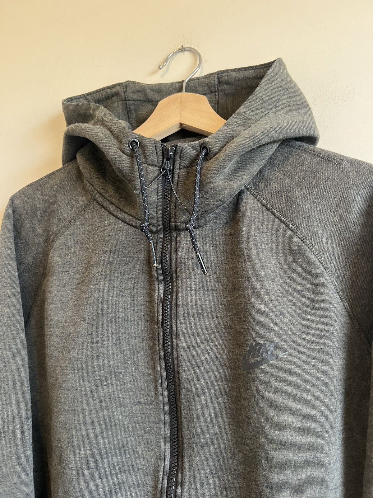 Nike Y2K Green Nike Tech Fleece Zip Up Hoodie Jacket Size US L / EU 52-54 / 3 - 2 Thumbnail