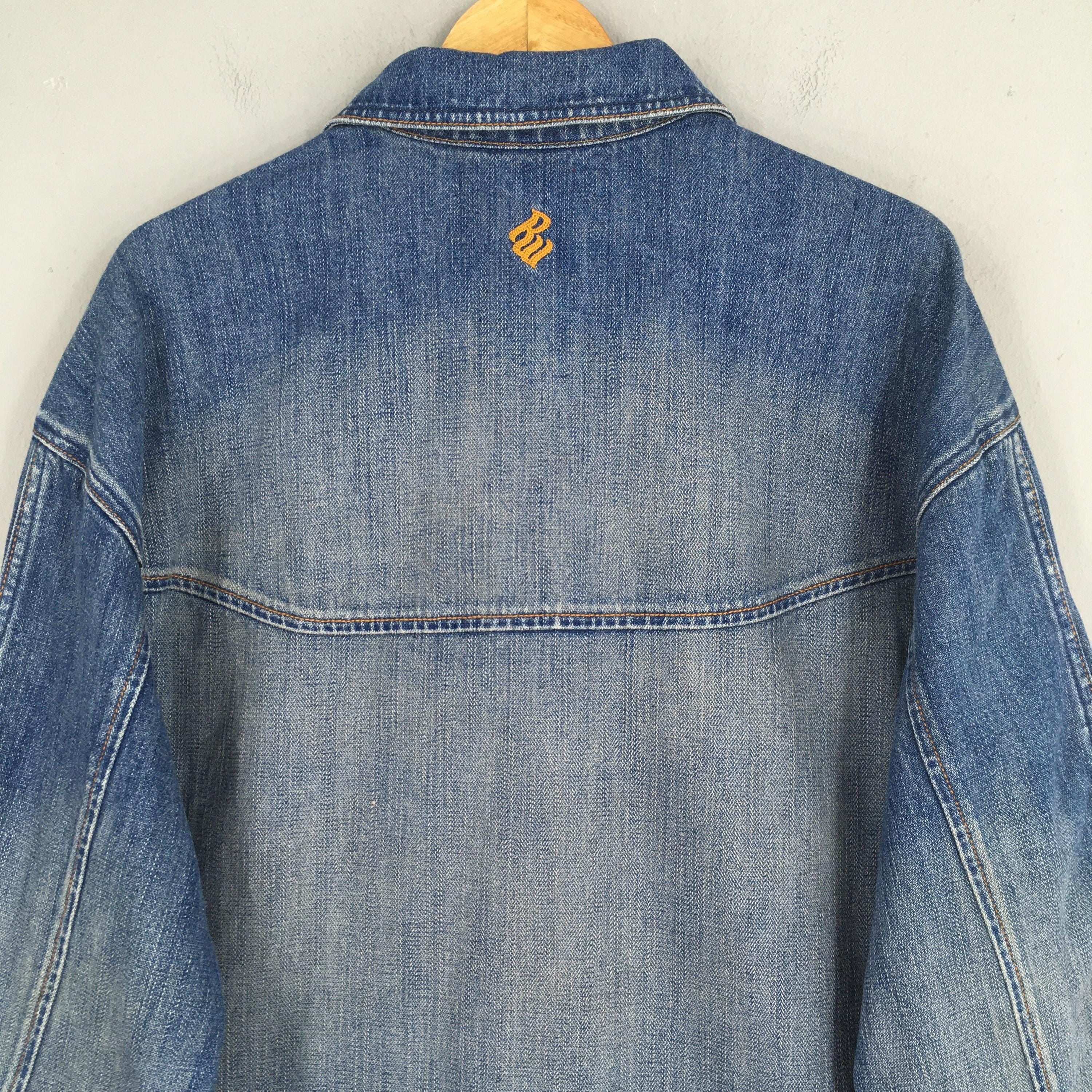 Rocawear Vintage 1990s Rocawear Workers Jeans Jacket Large Size US L / EU 52-54 / 3 - 8 Thumbnail