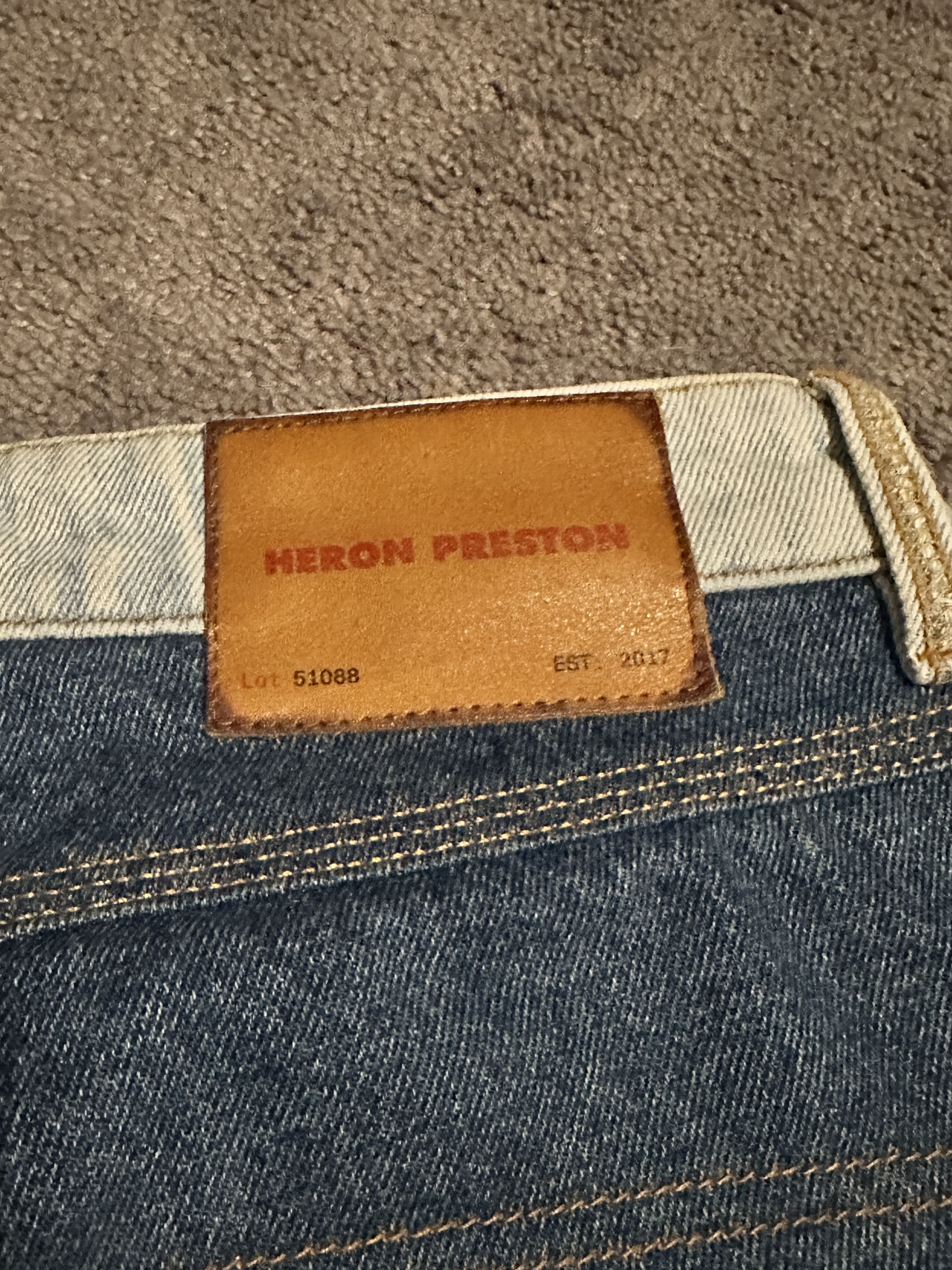Heron Preston Inside out STFU jeans Size US 28 / EU 44 - 3 Thumbnail