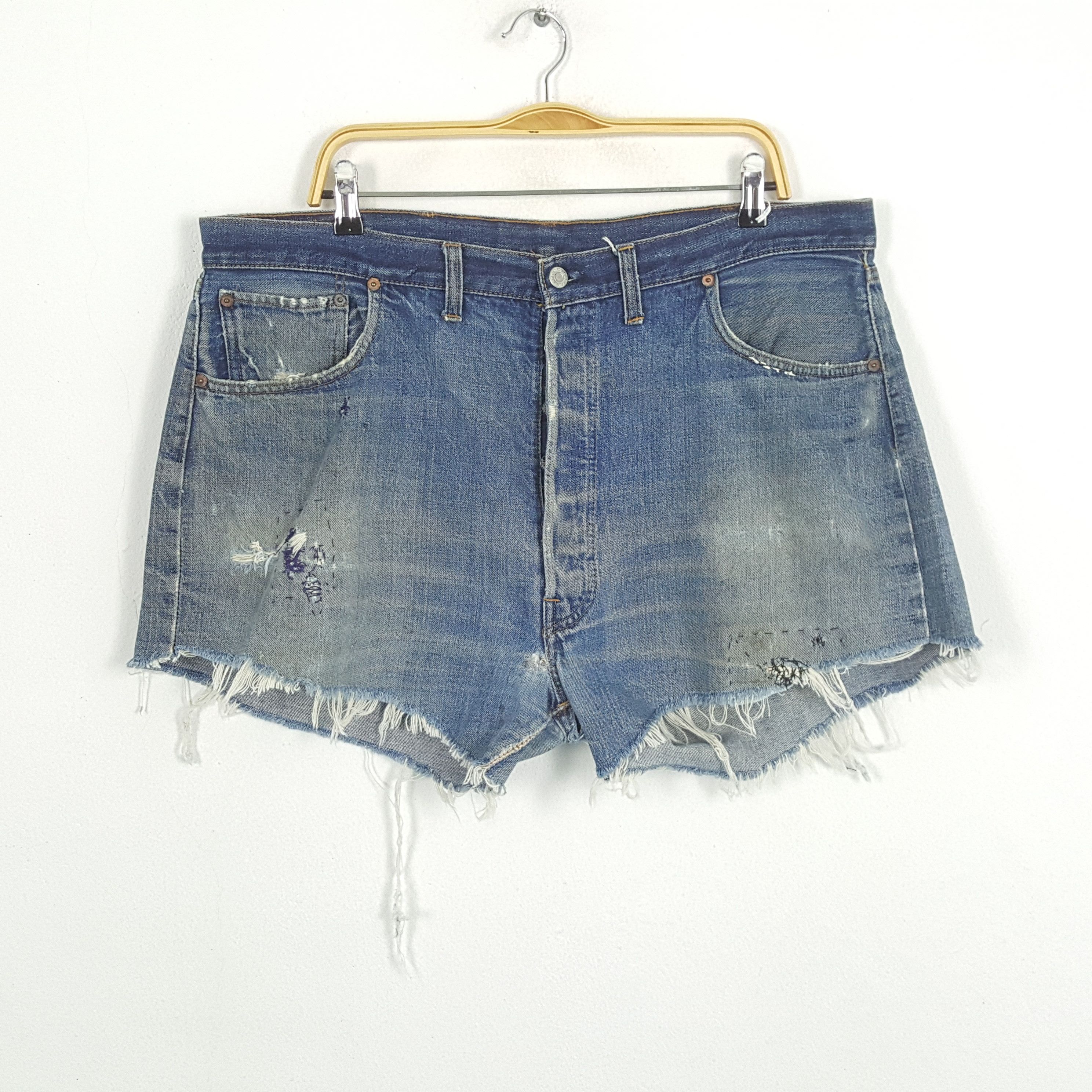 Levi's × Levi's Vintage Clothing × Vintage Vintage LEVI'S 501 American Style Big E Distressed Jeans Size US 40 / EU 56 - 1 Thumbnail