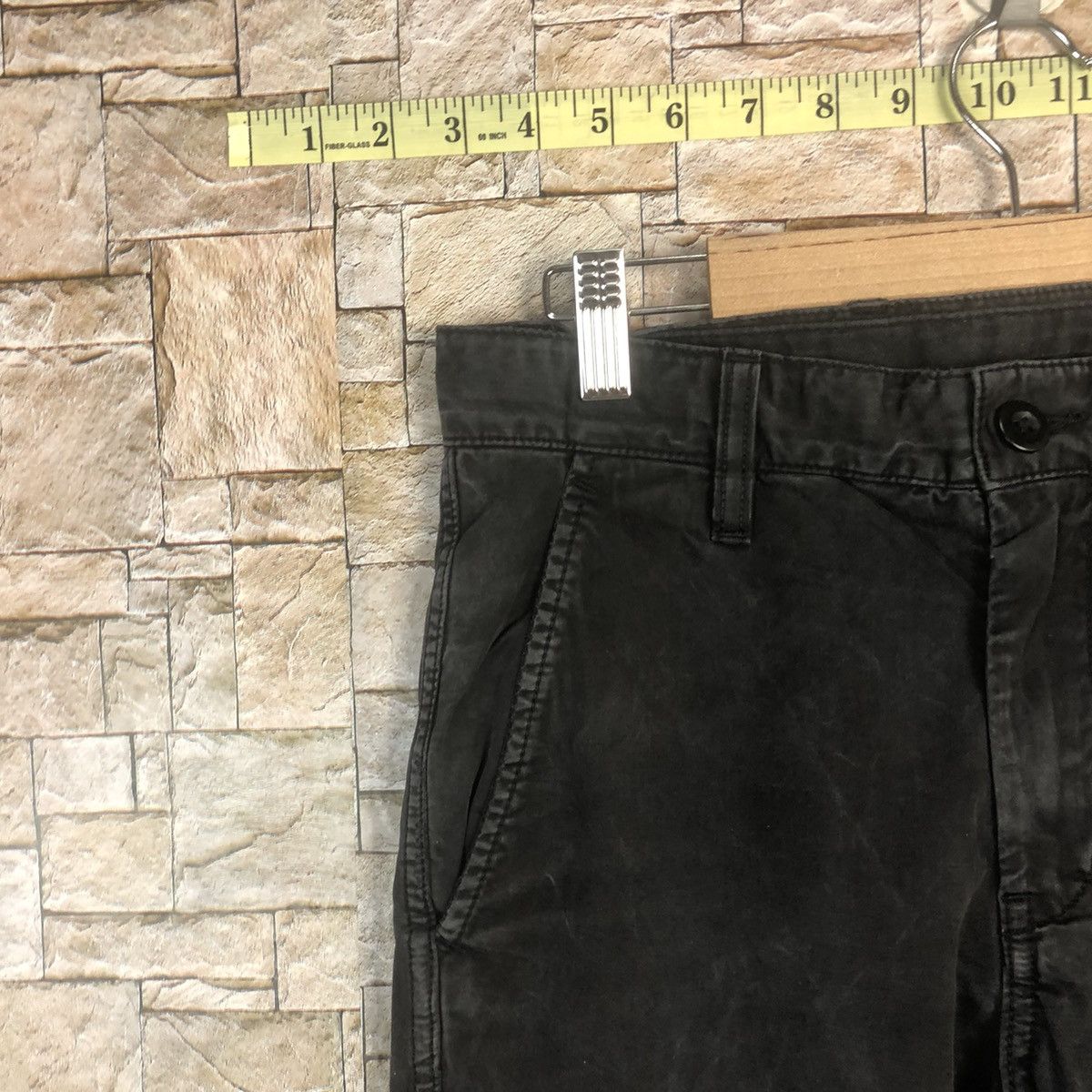 Faded Glory × Japanese Brand Uniqlo Black faded Cargo Multipocket Pants #A746 Size US 28 / EU 44 - 8 Thumbnail
