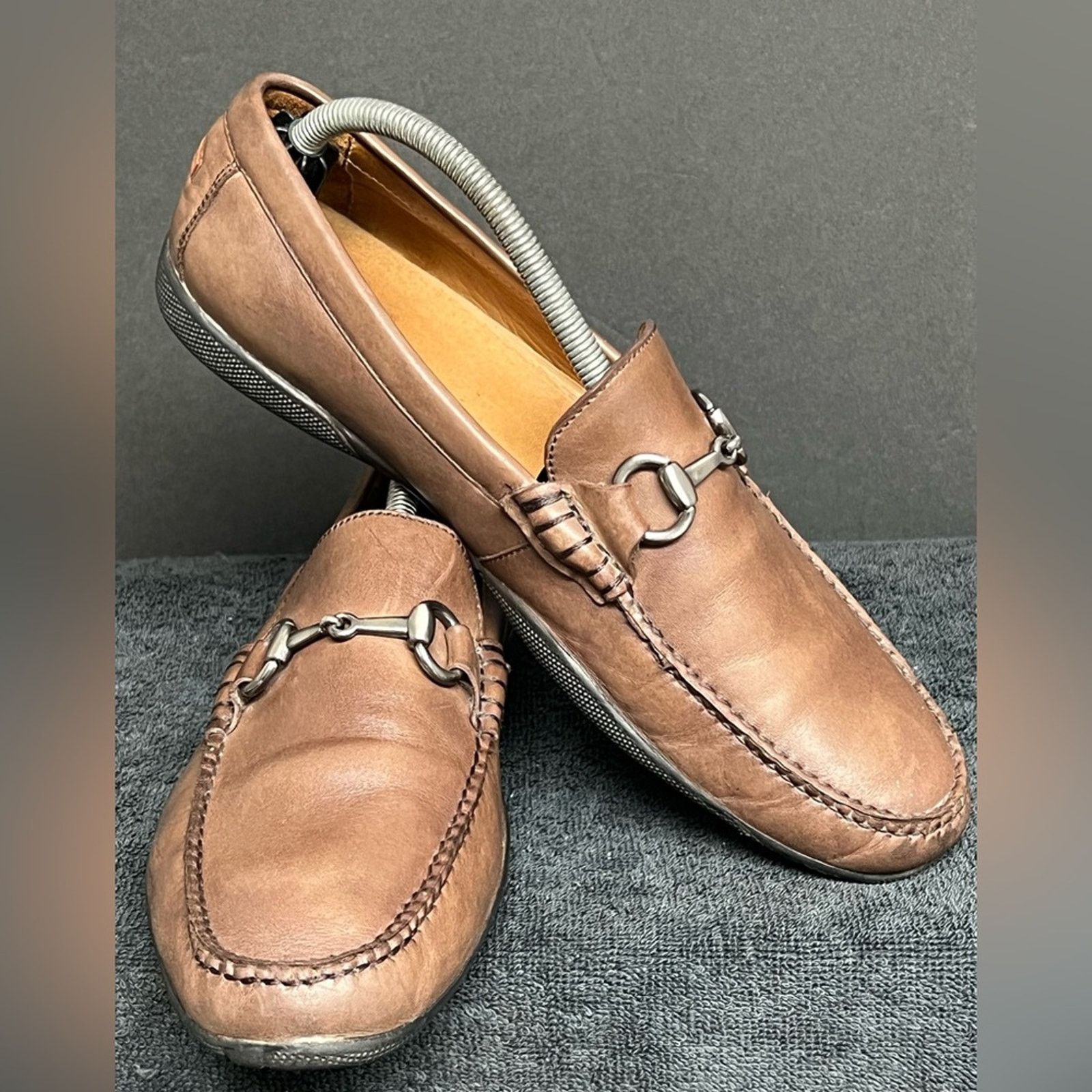 Peter Millar Peter Millar Loafers HorseBit Driving Moc Toe Brown/Leather Size US 8.5 / EU 41-42 - 4 Thumbnail