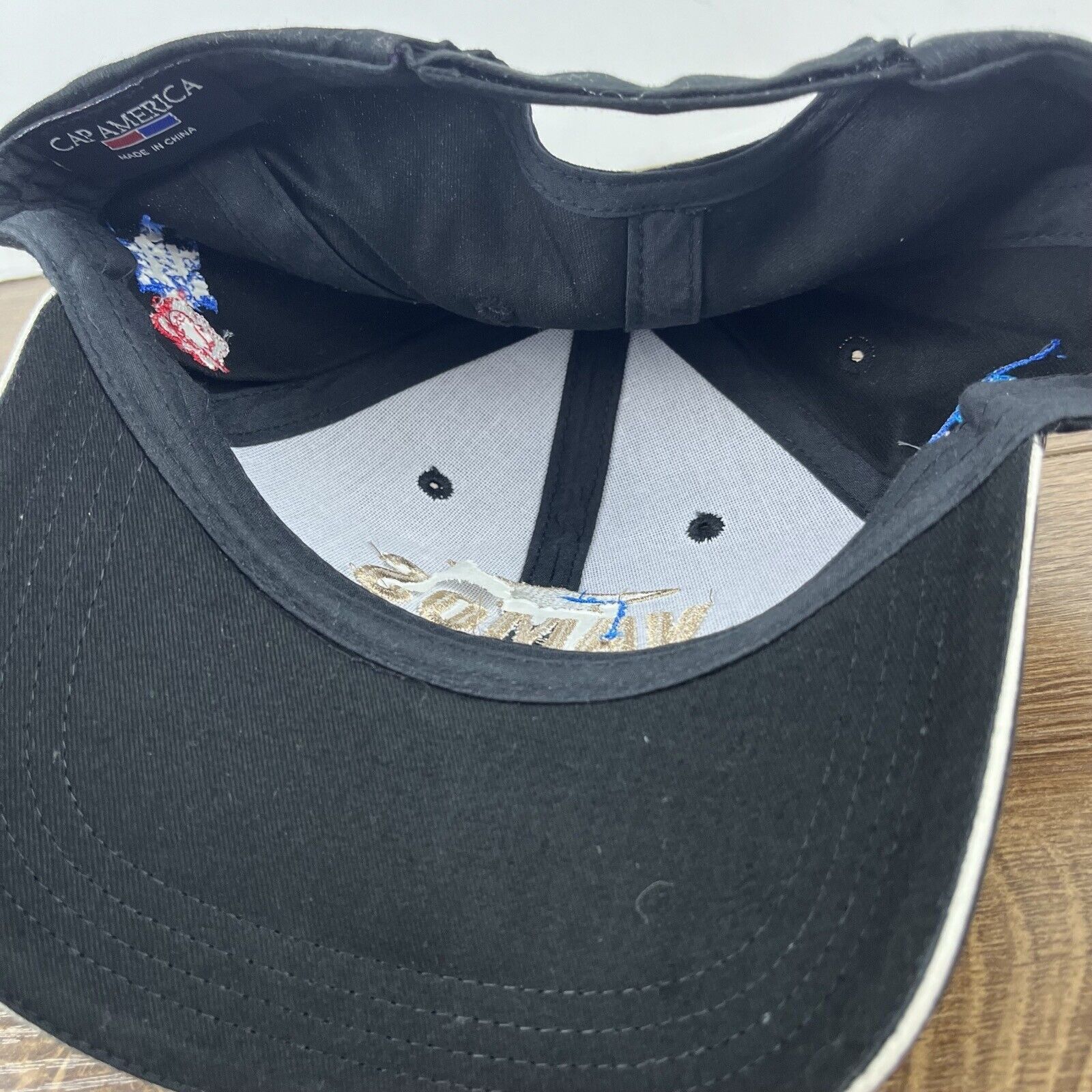 Other Vamos Black Hat Vision Center Black Adjustable Hat Black Adu Size ONE SIZE - 18 Thumbnail