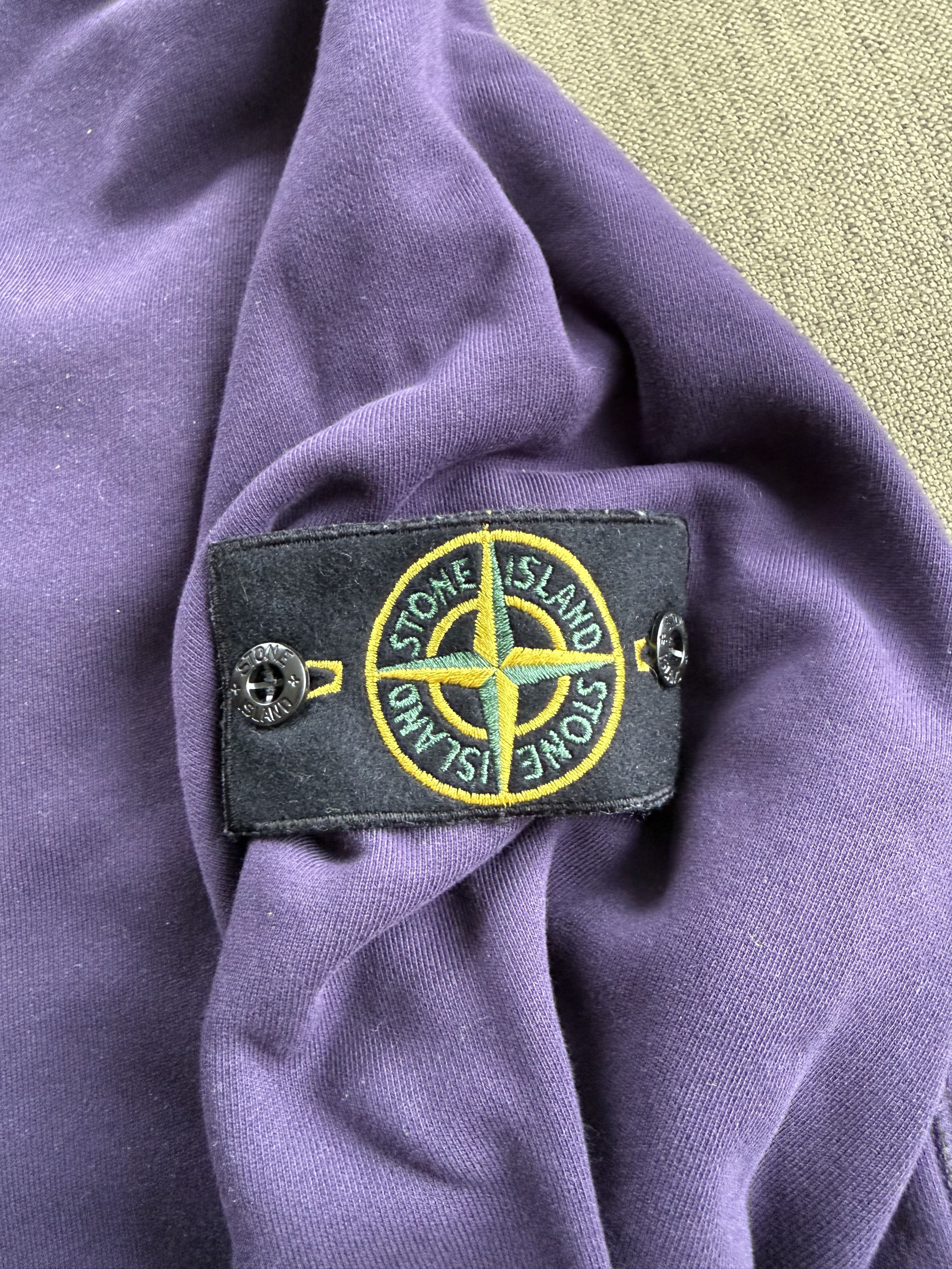 Stone Island Stone Island Purple Hoodie Size US M / EU 48-50 / 2 - 3 Thumbnail
