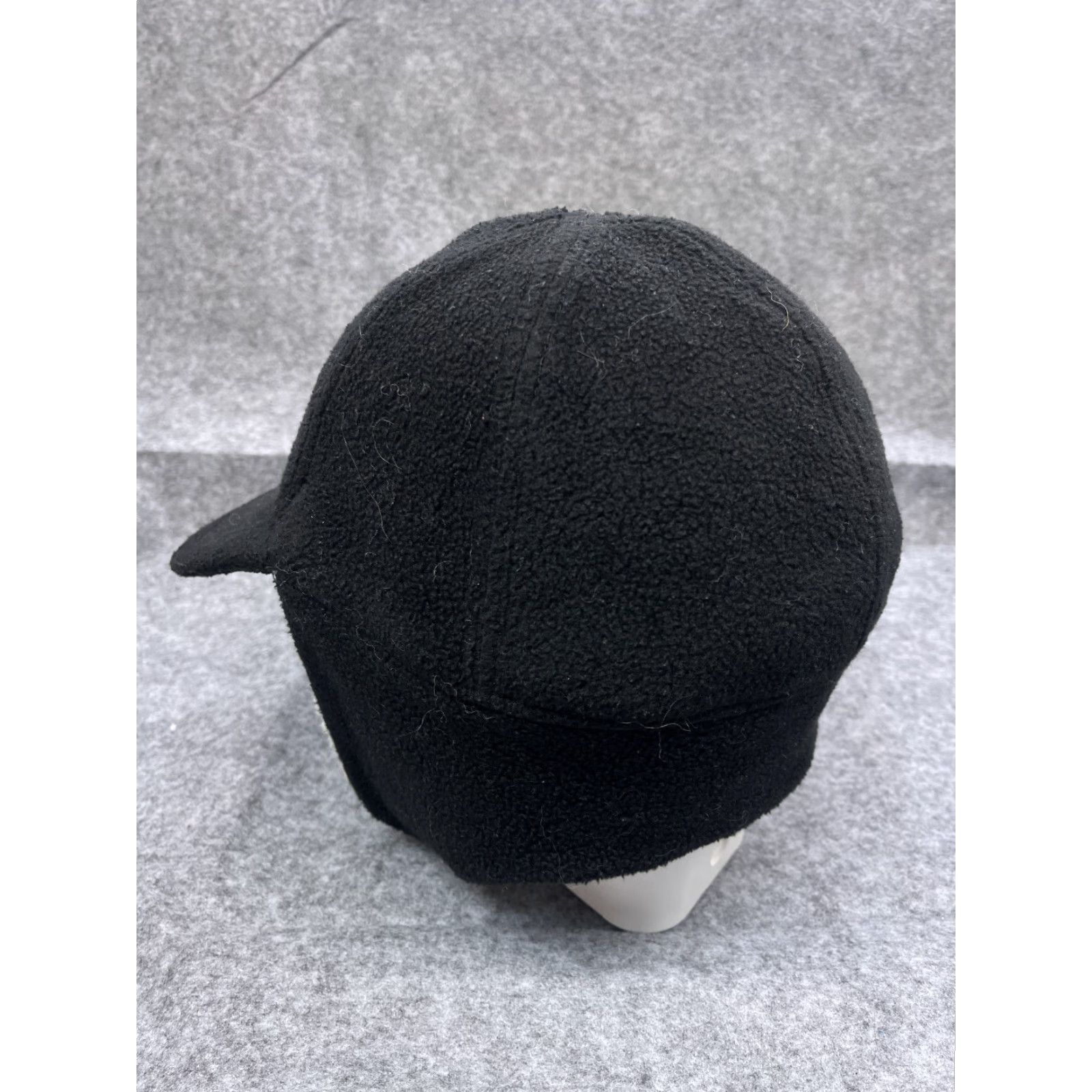 Vintage NorthCrest Trapper Hat Fitted Adult One Size Black Polyester Blend Camp Snow Ski Size ONE SIZE - 5 Thumbnail