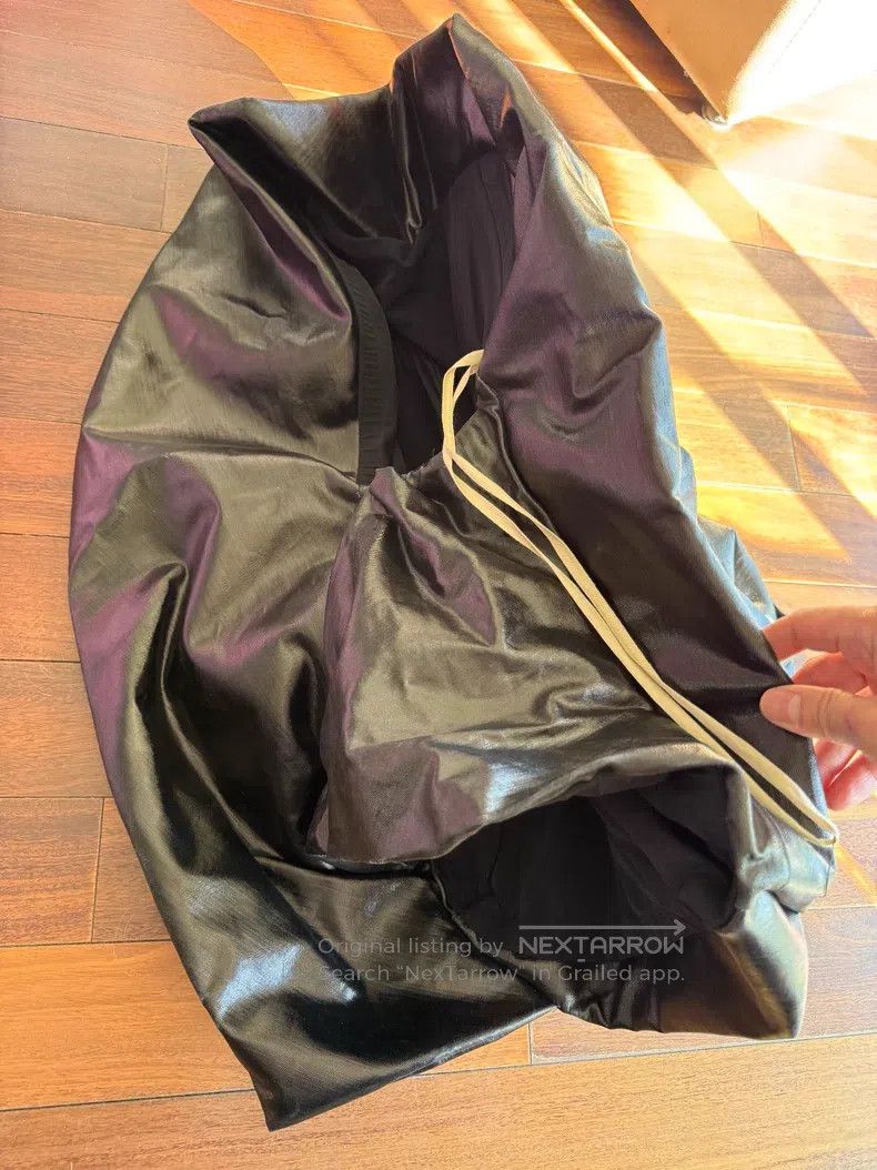 Rick Owens Rick Owens Asymmetric Shiny Black One Shoulder Top Size XS / US 0-2 / IT 36-38 - 3 Thumbnail