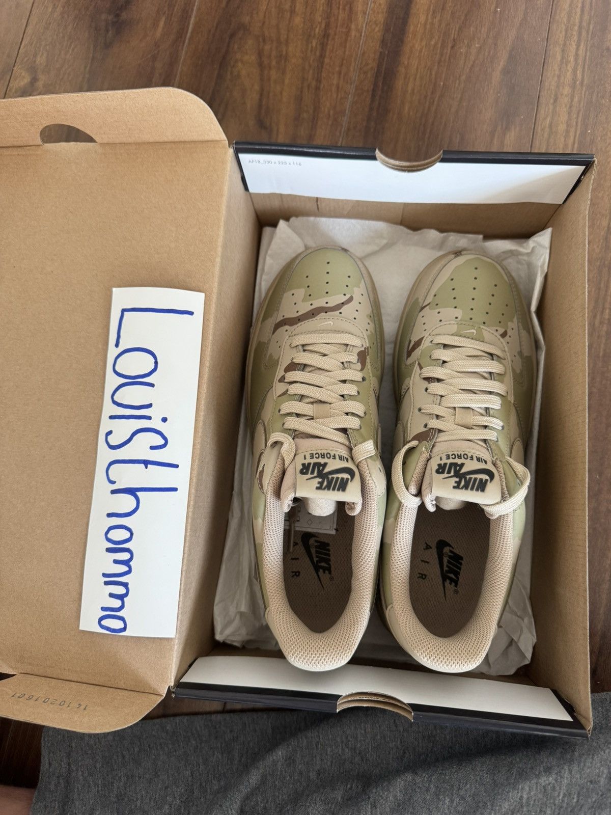 Nike Nike Air Force Low 1 ‘07 LV8 Reflective Desert Camo Size US 9 / EU 42 - 4 Thumbnail