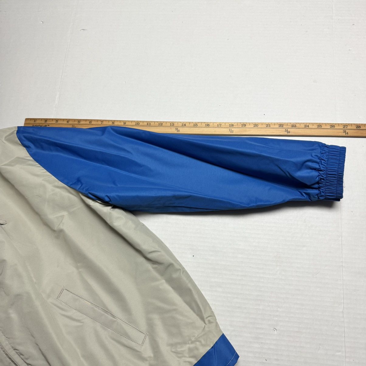 I. Spiewak And Sons Spiewak Golden Fleece Color Block Bomber Jacket Shell Only Size US XXL / EU 58 / 5 - 9 Thumbnail