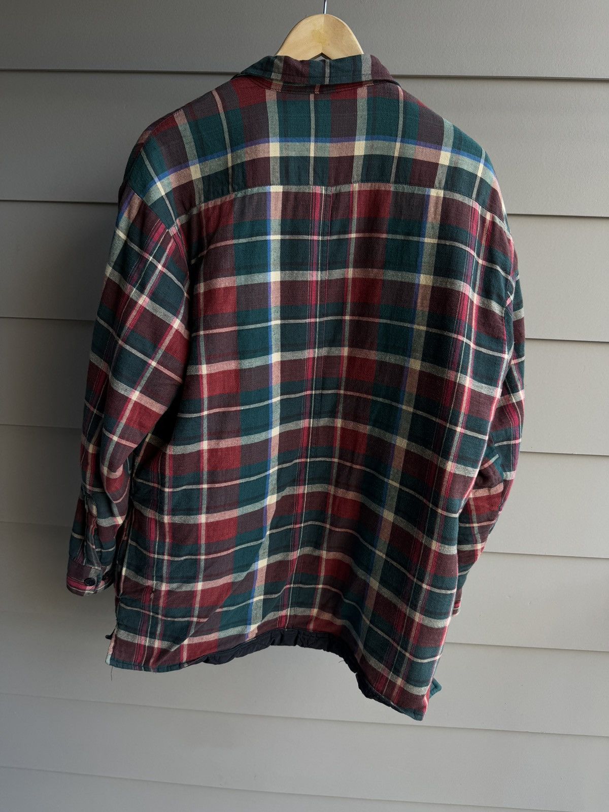 Japanese Brand Vintage 90s Y2K Plaid Flannel Shirt Streetwear Grunge Size US L / EU 52-54 / 3 - 4 Thumbnail