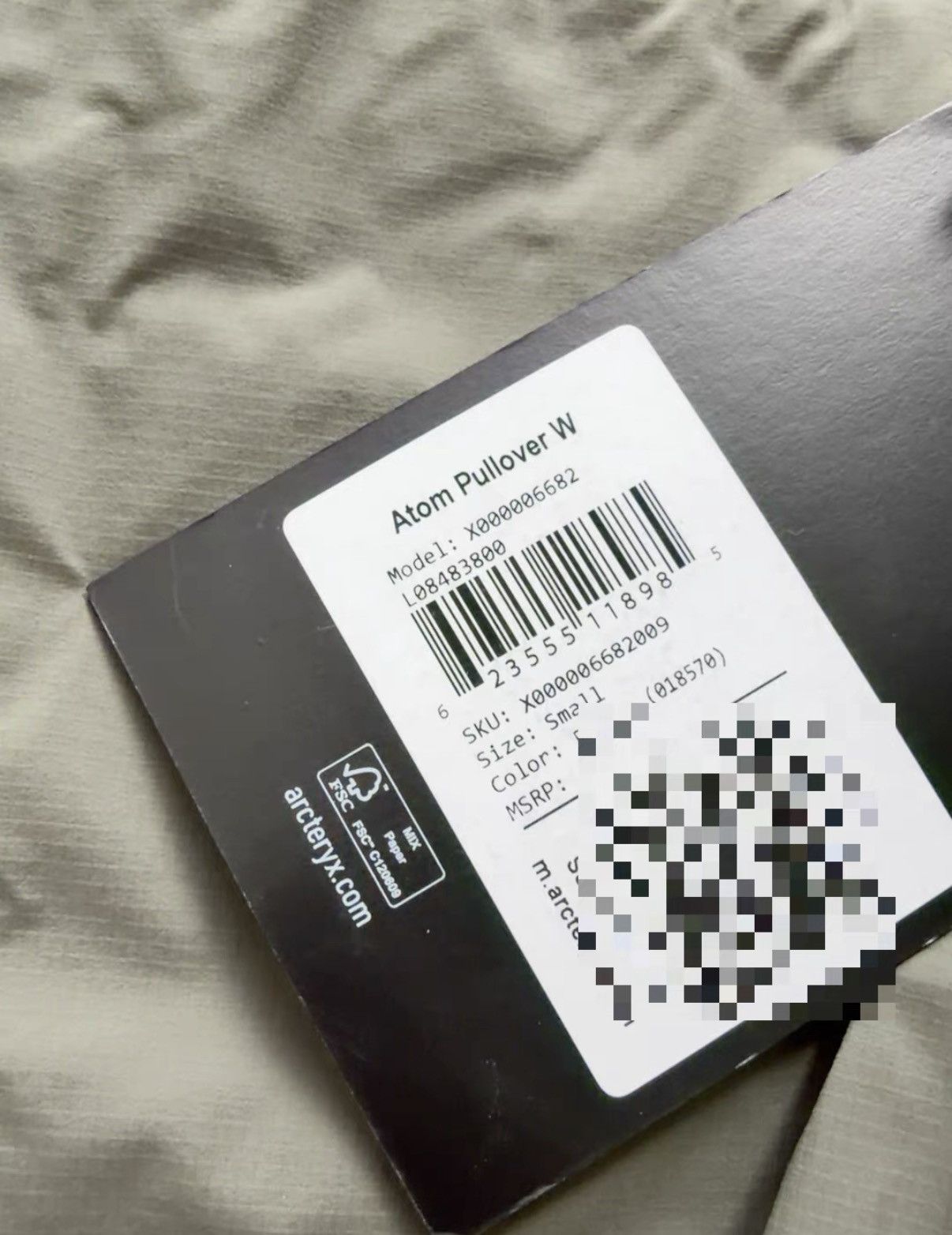 Arc'teryx Arc'teryx Atom Pullover Half-Zip Insulated Jacket J44 Size S / US 4 / IT 40 - 3 Thumbnail