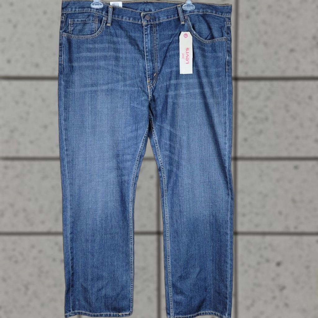 Levi's Levis 559 Jeans Mens Size 44x32 Dark Wash Denim Relaxed Straight Fit with Tags Size US 44 / EU 60 - 1 Thumbnail