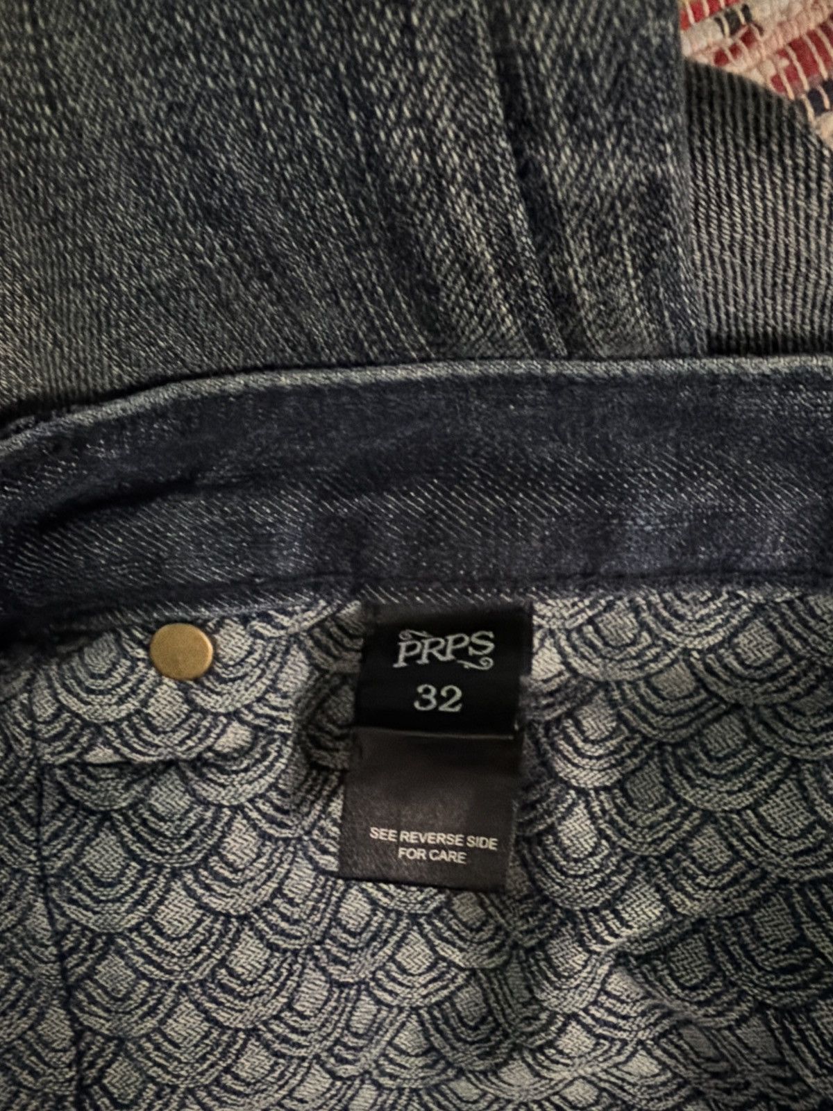 Prps Indigo Repair Denim Size US 32 / EU 48 - 5 Thumbnail