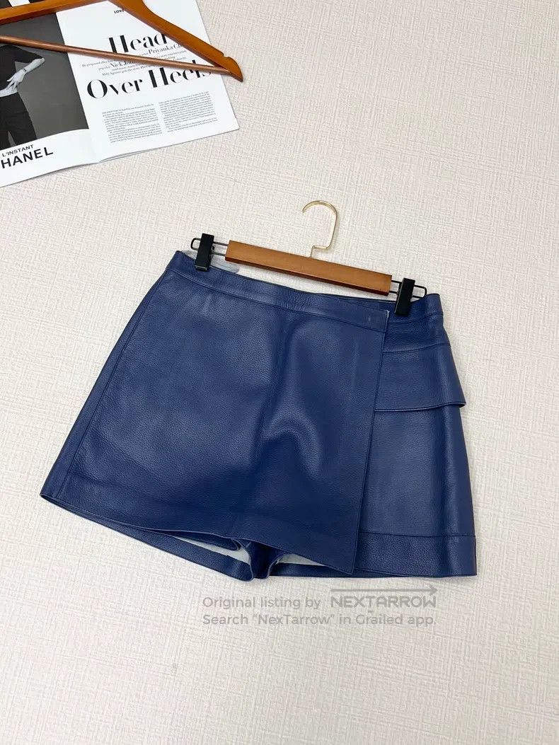 Hermes Hermes Leather Pants Size 25" / US 0 / IT 36 - 2 Thumbnail