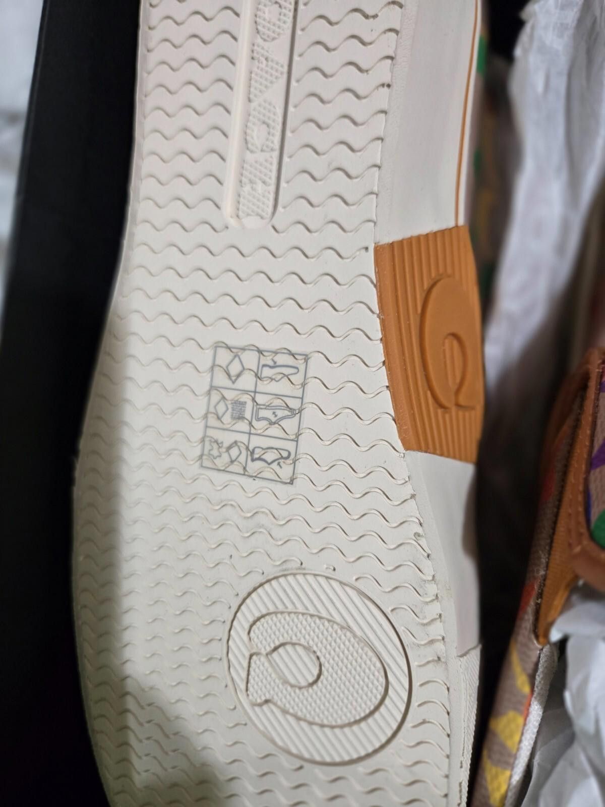 Coach Men's COACH Pride Rainbow Skate SlipOn Sneaker Tan 12 D NWT Size US 12 / EU 45 - 7 Thumbnail