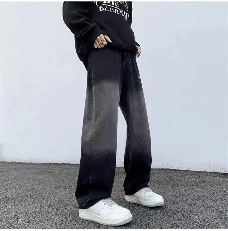 Japanese Brand Straight casual gradient contrasting jeans Size US 32 / EU 48 - 5 Thumbnail