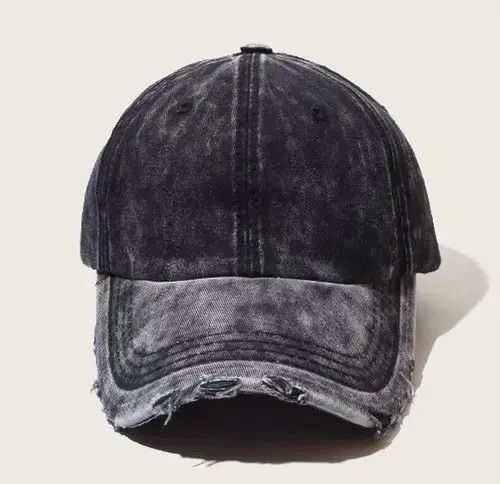 Other Utility grunge tie dye distressed ripped cap Size ONE SIZE - 3 Thumbnail
