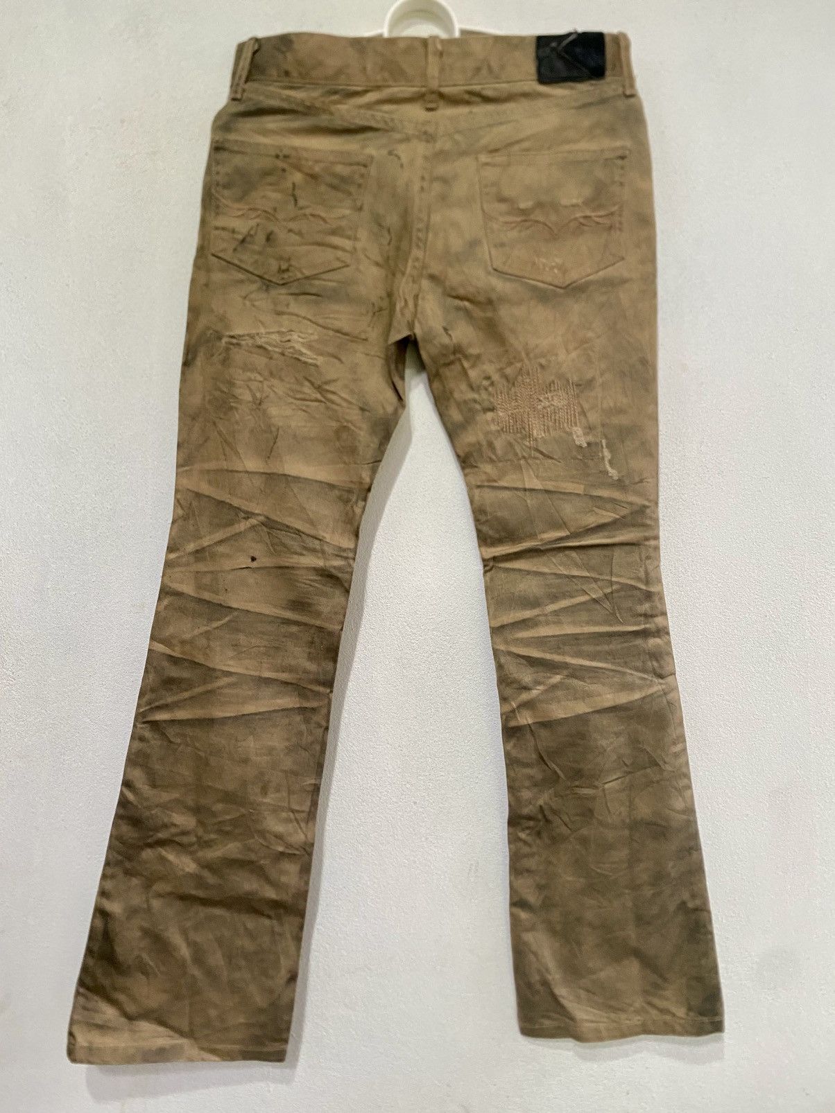 Japanese Brand Japanes Barand Fuga Distress Denim Jeans Size US 30 / EU 46 - 8 Thumbnail