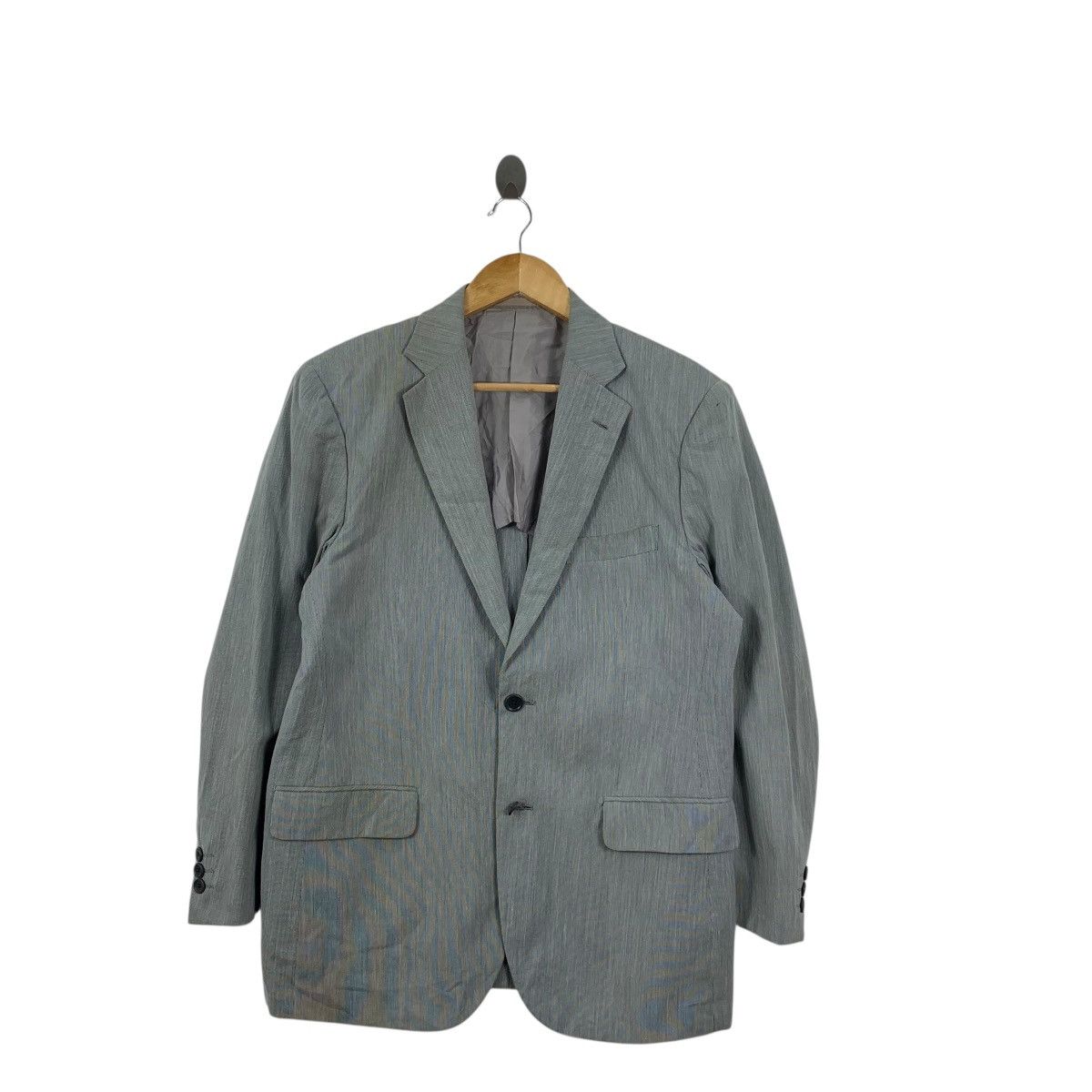 Kansai Yamamoto Vintage KANSAI YAMAMOTO JAPAN 2 Button Blazer Coat Formal Size M / US 6-8 / IT 42-44 - 4 Thumbnail