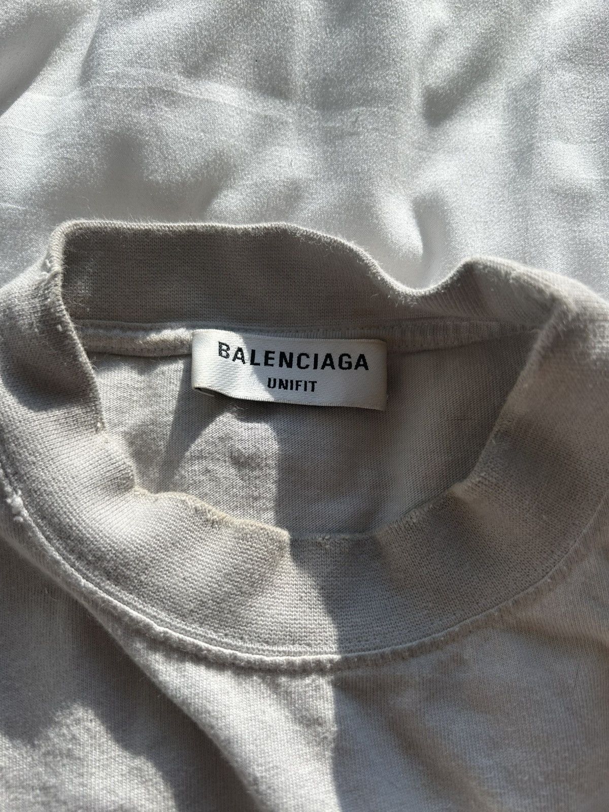 Balenciaga Grey balenciaga tshirt Size US L / EU 52-54 / 3 - 6 Thumbnail