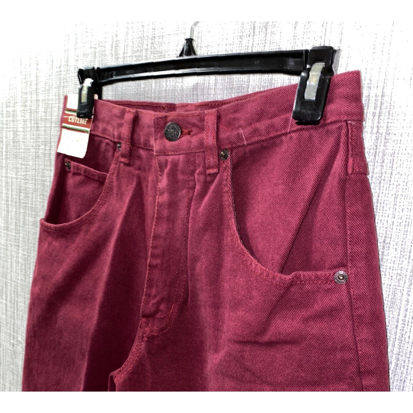 Vintage VINTAGE Vtg 1980’s Cutline Jean Wear Mens Red Easy Fit Zip Fly Shorts NWT Size 28 Regular Mens Red Casual Shorts Size US 28 / EU 44 - 3 Thumbnail