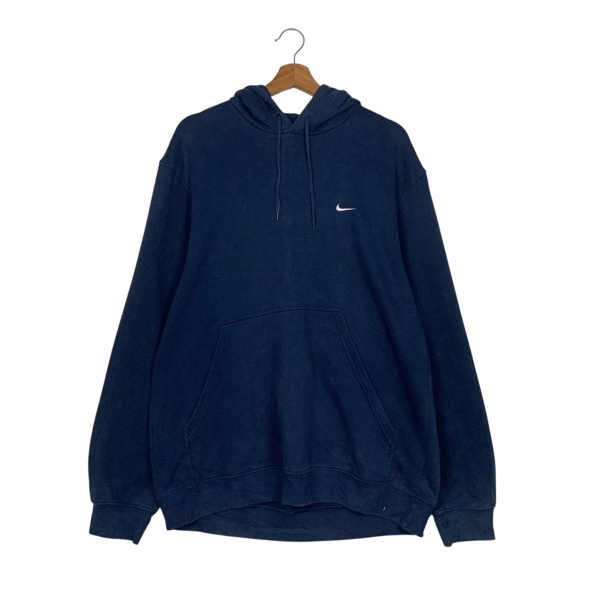Nike Y2k Vintage NIKE Swoosh Logo Pullover Hoodies #3588-C164 Size US M / EU 48-50 / 2 - 8 Thumbnail