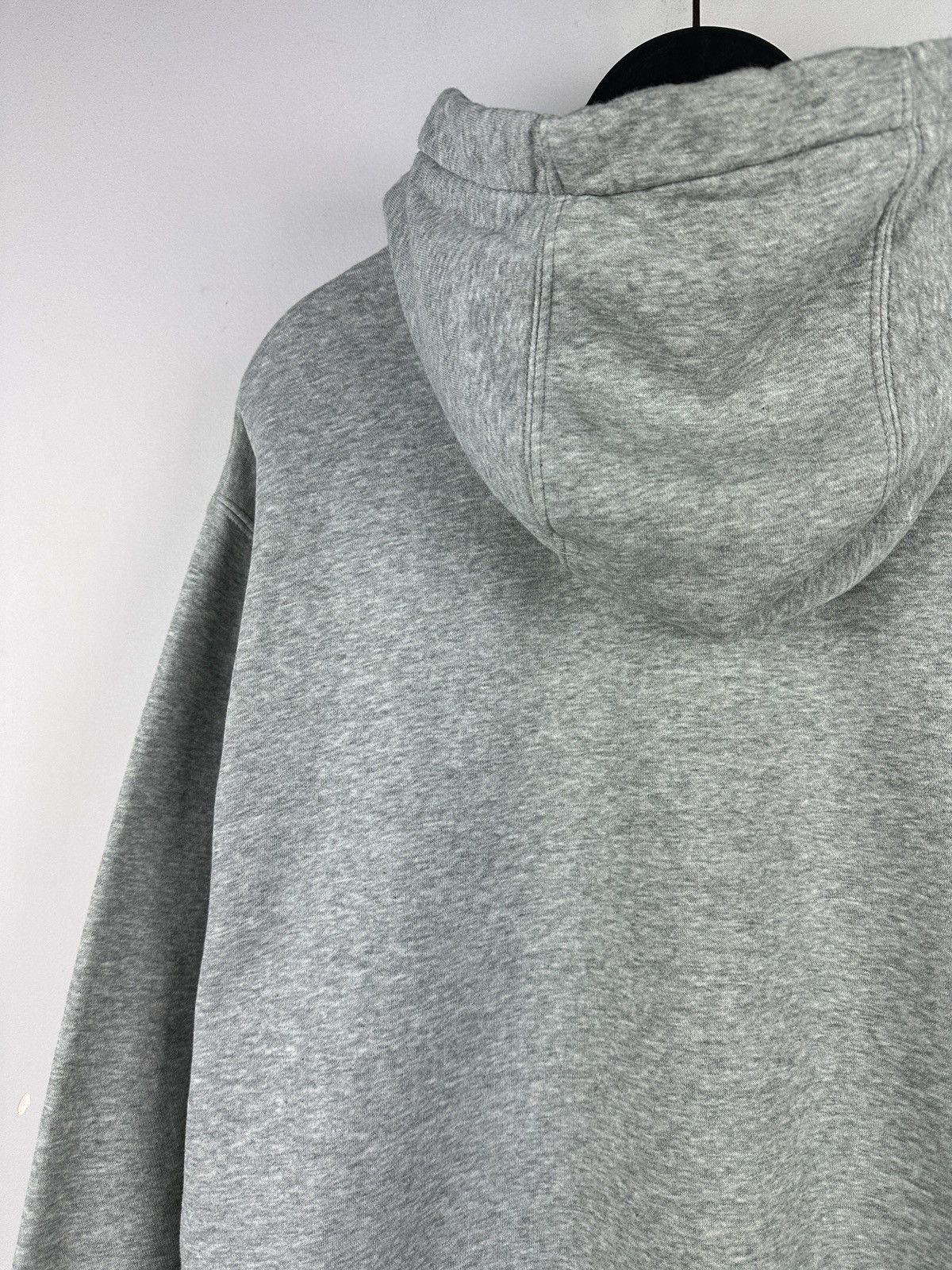 Nike × Vintage Y2K Nike Basic Grey Zip Hoodie Size US XL / EU 56 / 4 - 11 Thumbnail