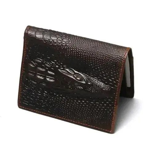 Japanese Brand × Leather Crocodile Emboss Small Wallet Size ONE SIZE - 1 Thumbnail