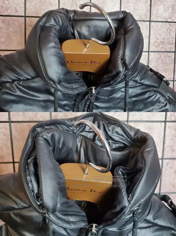 Fendi Fendi Black Logo Down Jacket for Women . Size M / US 6-8 / IT 42-44 - 3 Thumbnail