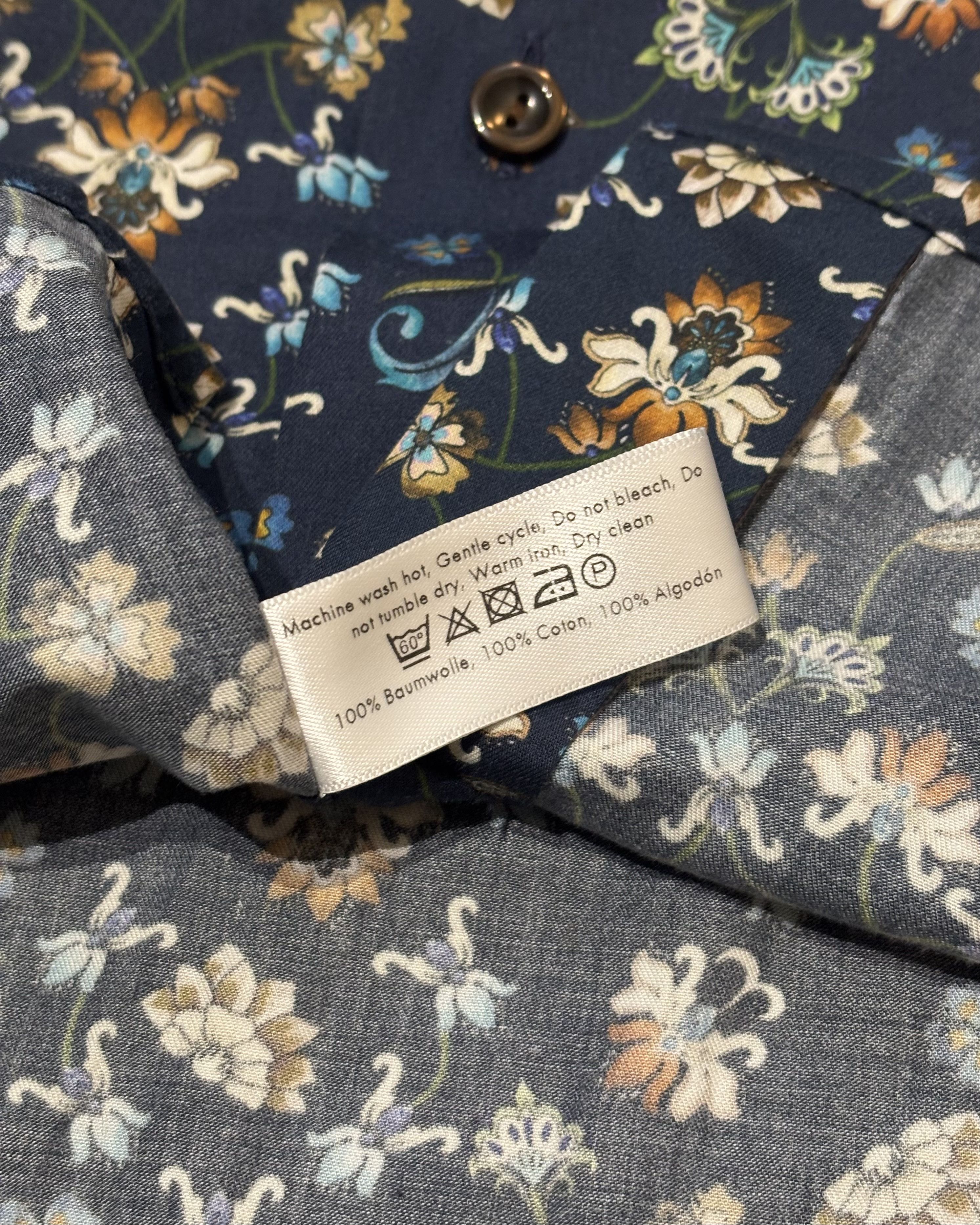 Eton Eton slim shirt Colorful Flowers size 42 Size US M / EU 48-50 / 2 - 13 Thumbnail