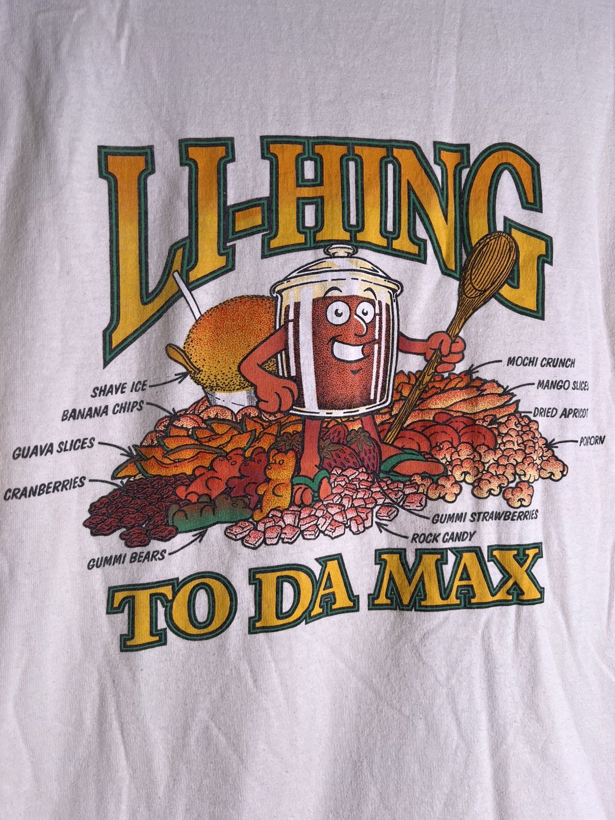 Vintage 90’s 2000’s Y2K Vintage Li-Hing Mui Local Kau-Kau Retro Tee Size US XL / EU 56 / 4 - 5 Thumbnail