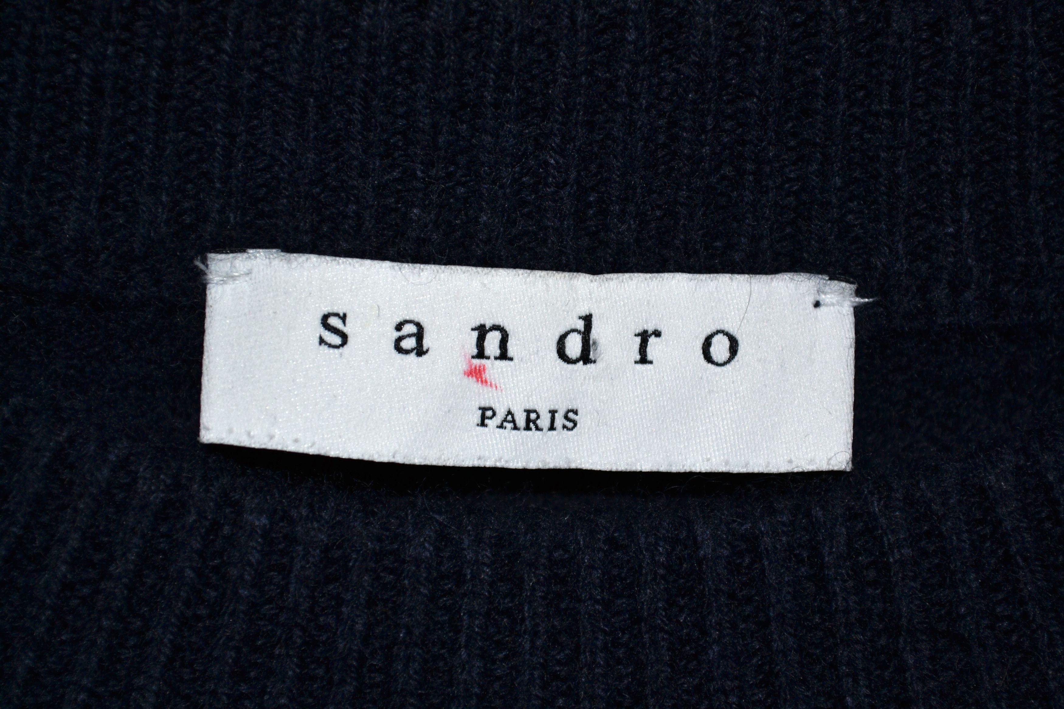 Sandro Sandro Peace Wool Sweater Size US S / EU 44-46 / 1 - 4 Thumbnail