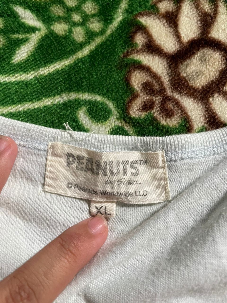 Vintage Peanuts K5-16 vintage PEANUTS SNOOPY be all right Size US L / EU 52-54 / 3 - 8 Thumbnail