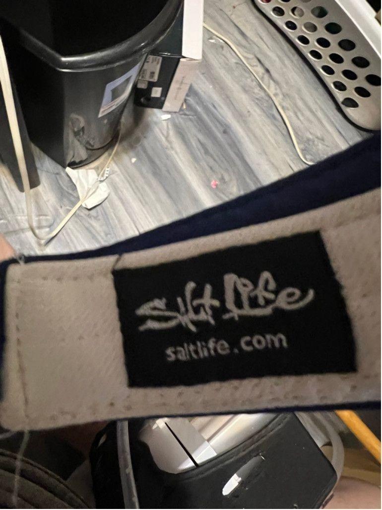 Other Women's Salt Life Blue & White Embroidered Visor Hat Size ONE SIZE - 5 Thumbnail
