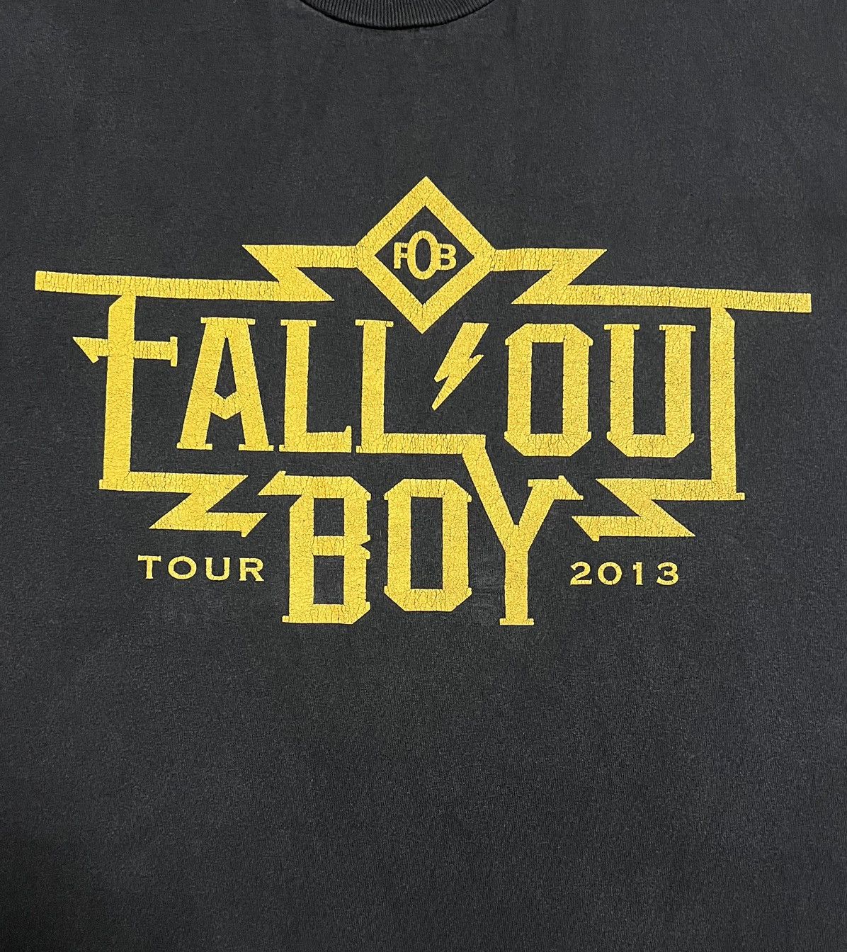 Band Tees Fall Out Boy 2013 Tour T-Shirt Band Tee Black Size US L / EU 52-54 / 3 - 11 Thumbnail